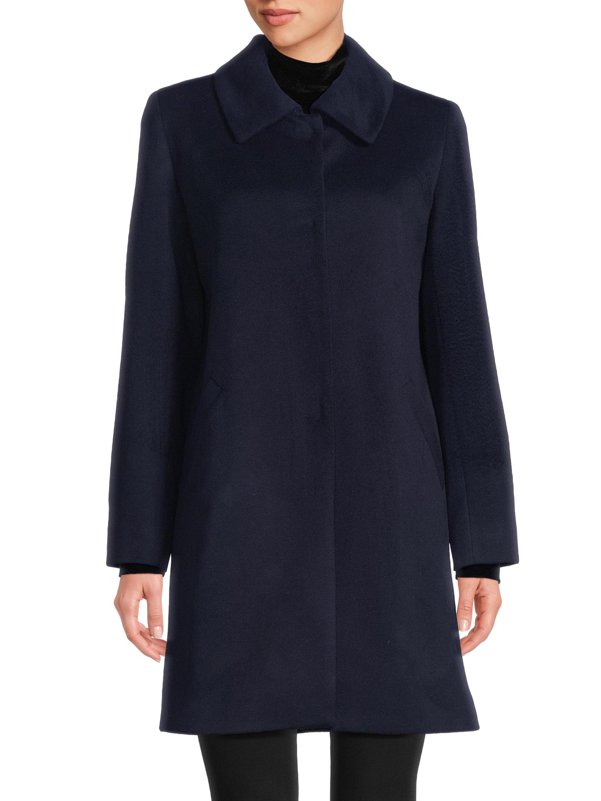 Sofia Cashmere Wool-Cashmere Car Coat | Saks Fifth Avenue