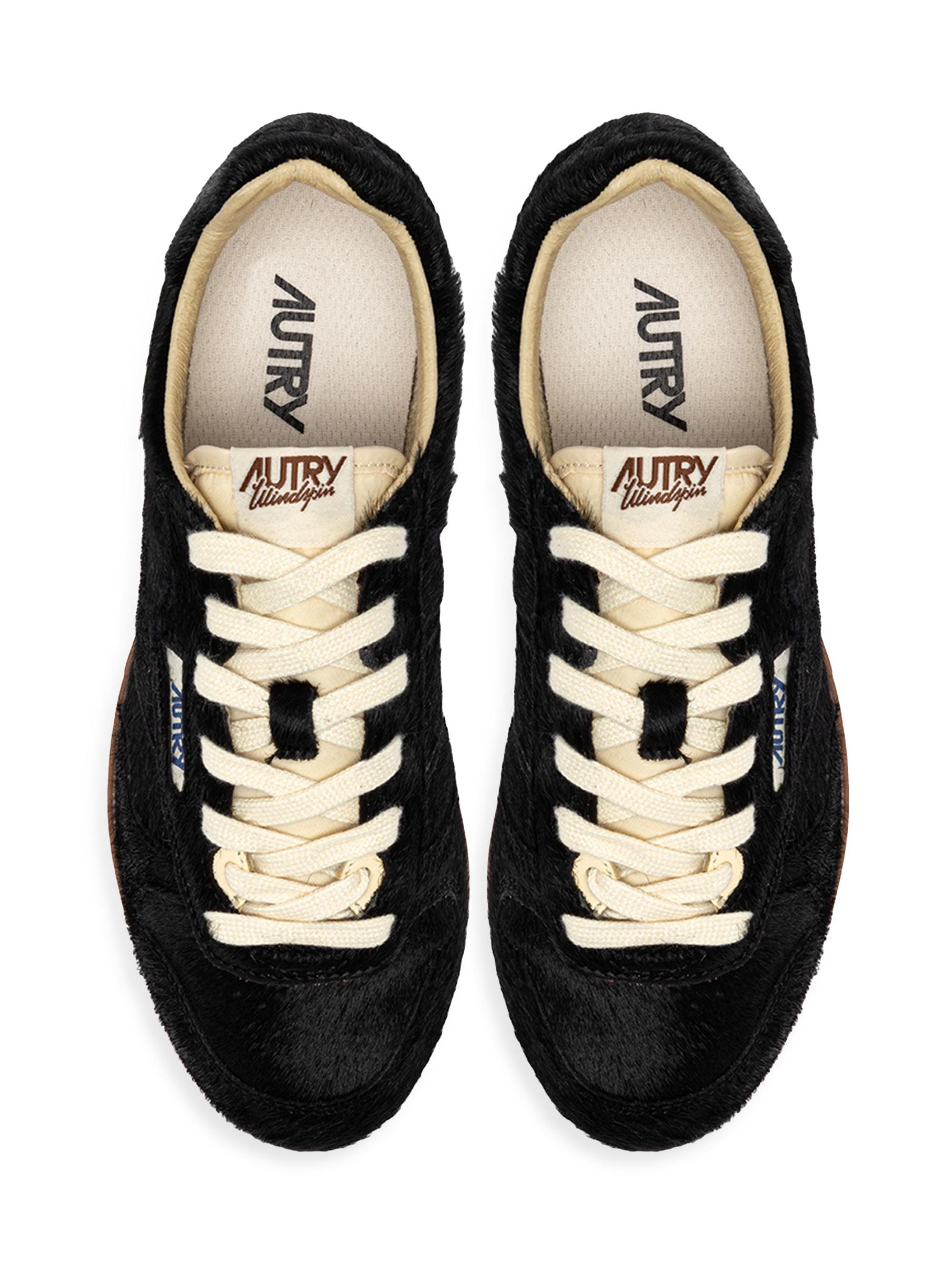 Windspin Suede Low-Top Sneakers