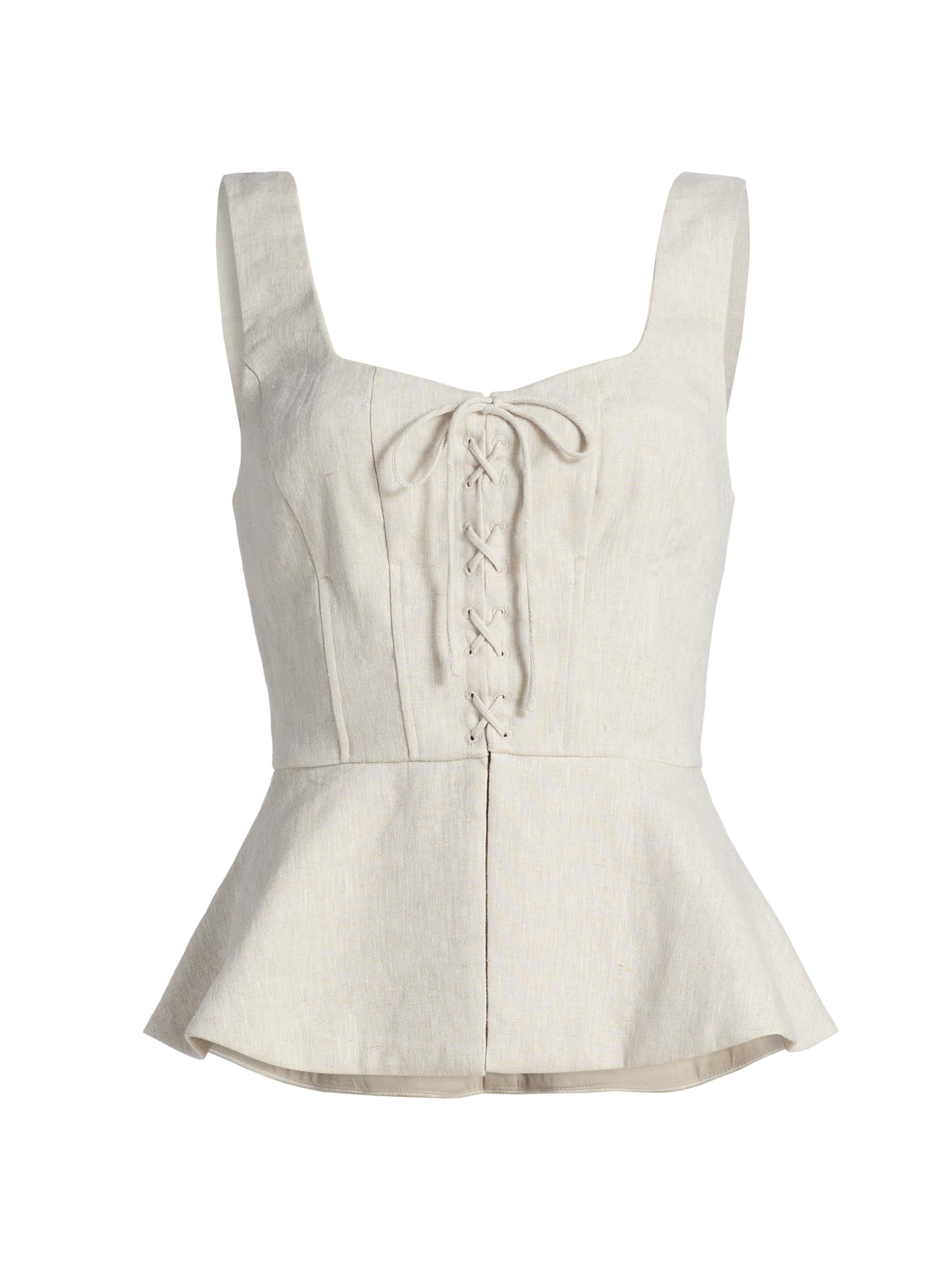 Apolo Pleated Linen Pants