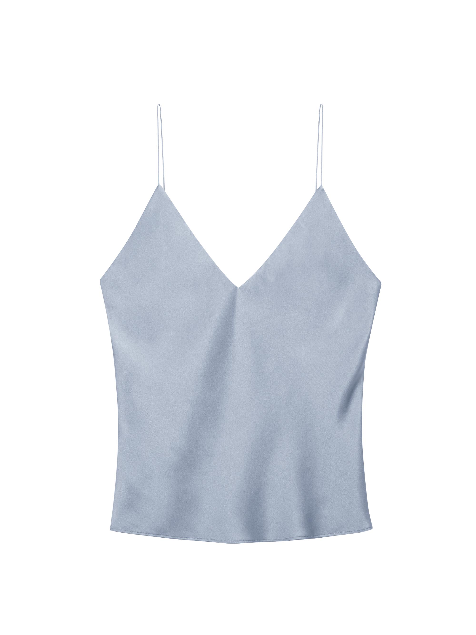 Bar Silk Charmeuse Bias-Cut Midi-Skirt