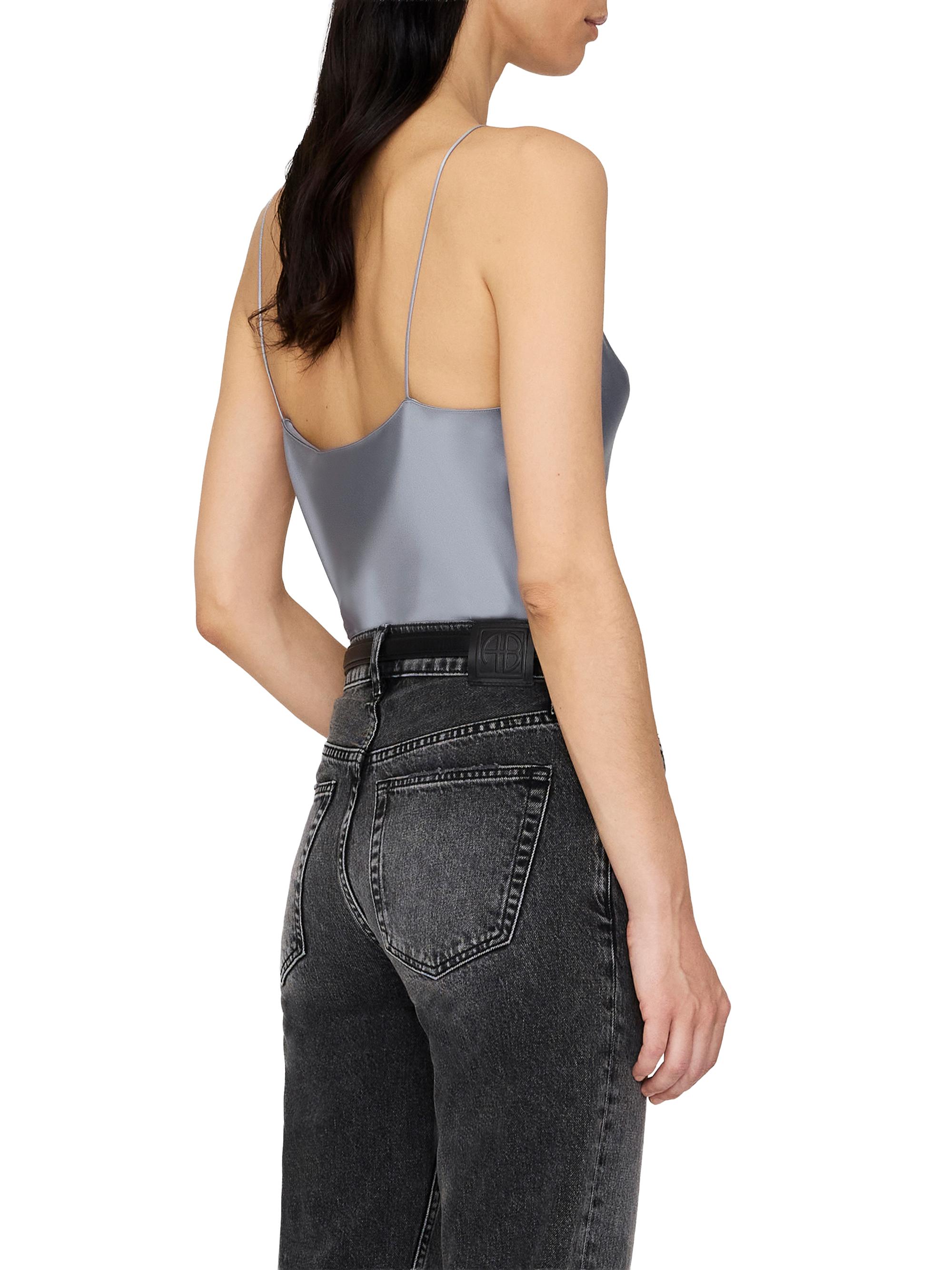 Anine Bing Ellen Silk Top | Saks Fifth Avenue