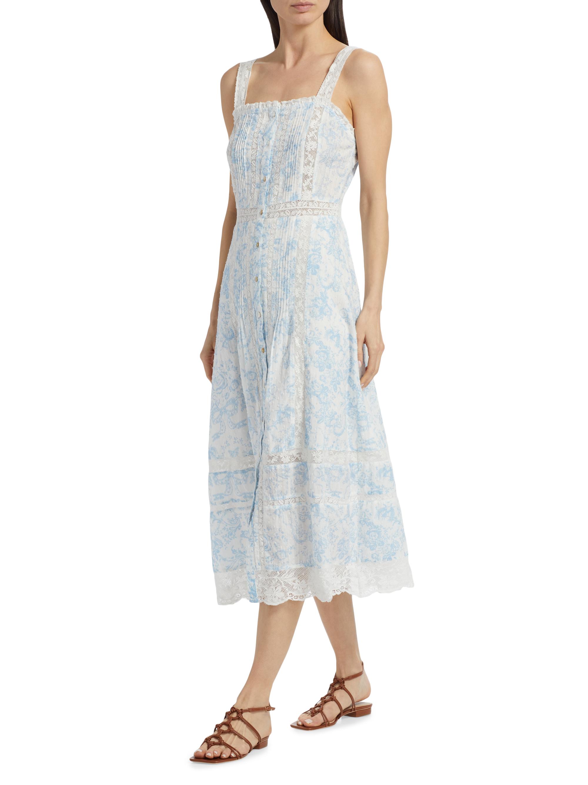 green emerald velvet dress MINKPINK Avalon Square Neck Midi Dress In Jacaranda Blue main image 0