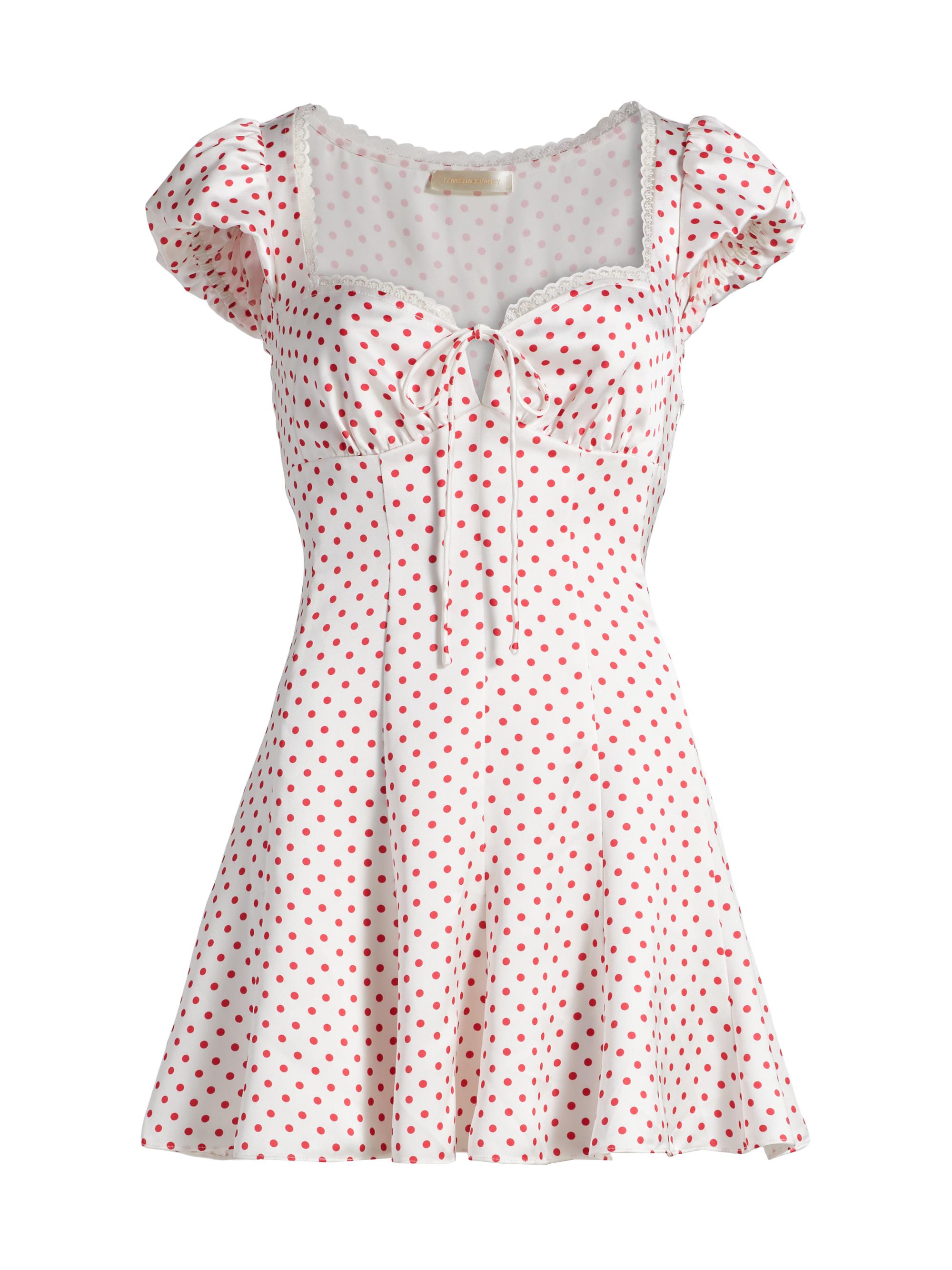 Avine Satin Minidress