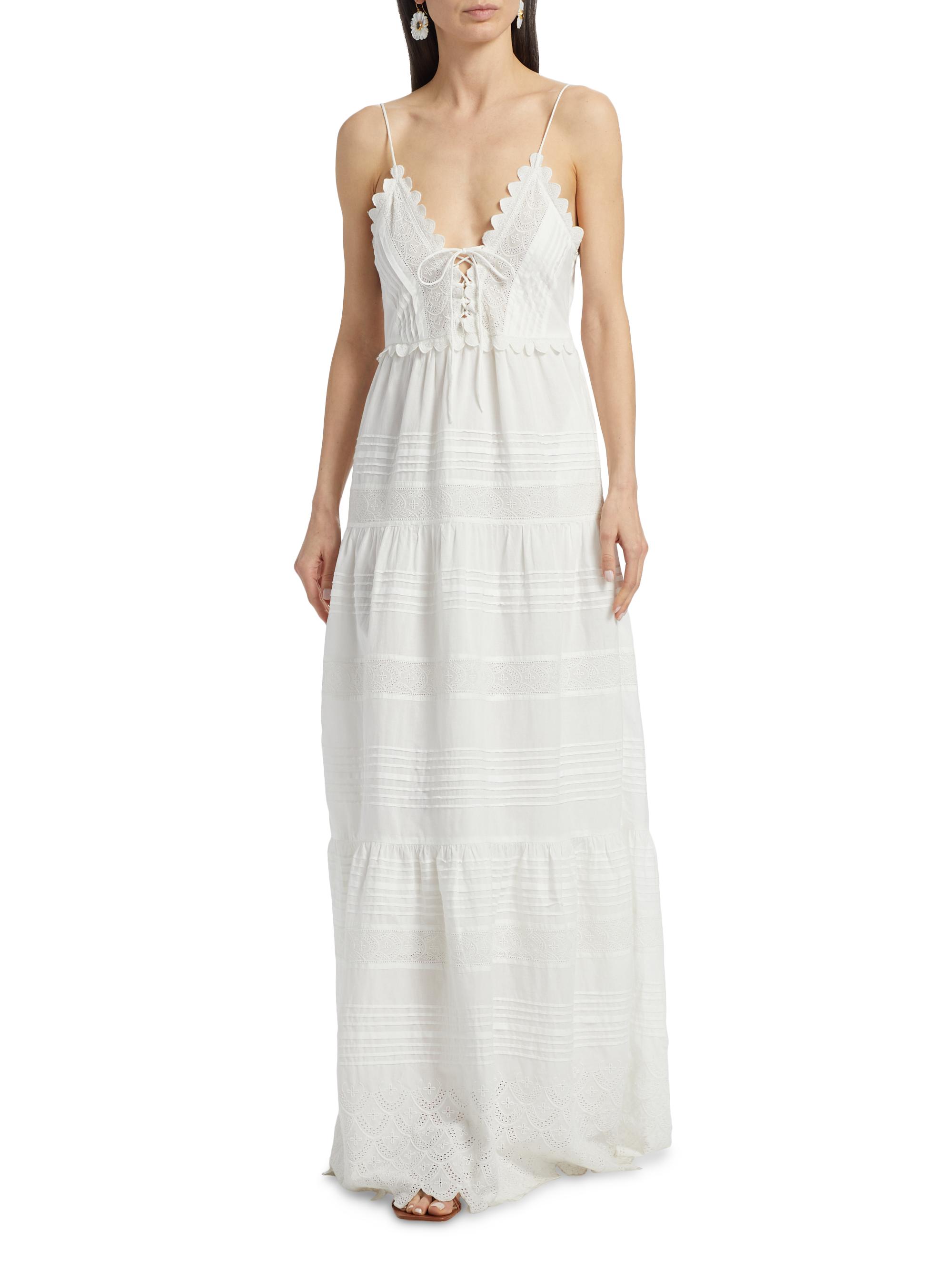 LoveShackFancy Terria Cotton Maxi Dress | Saks Fifth Avenue