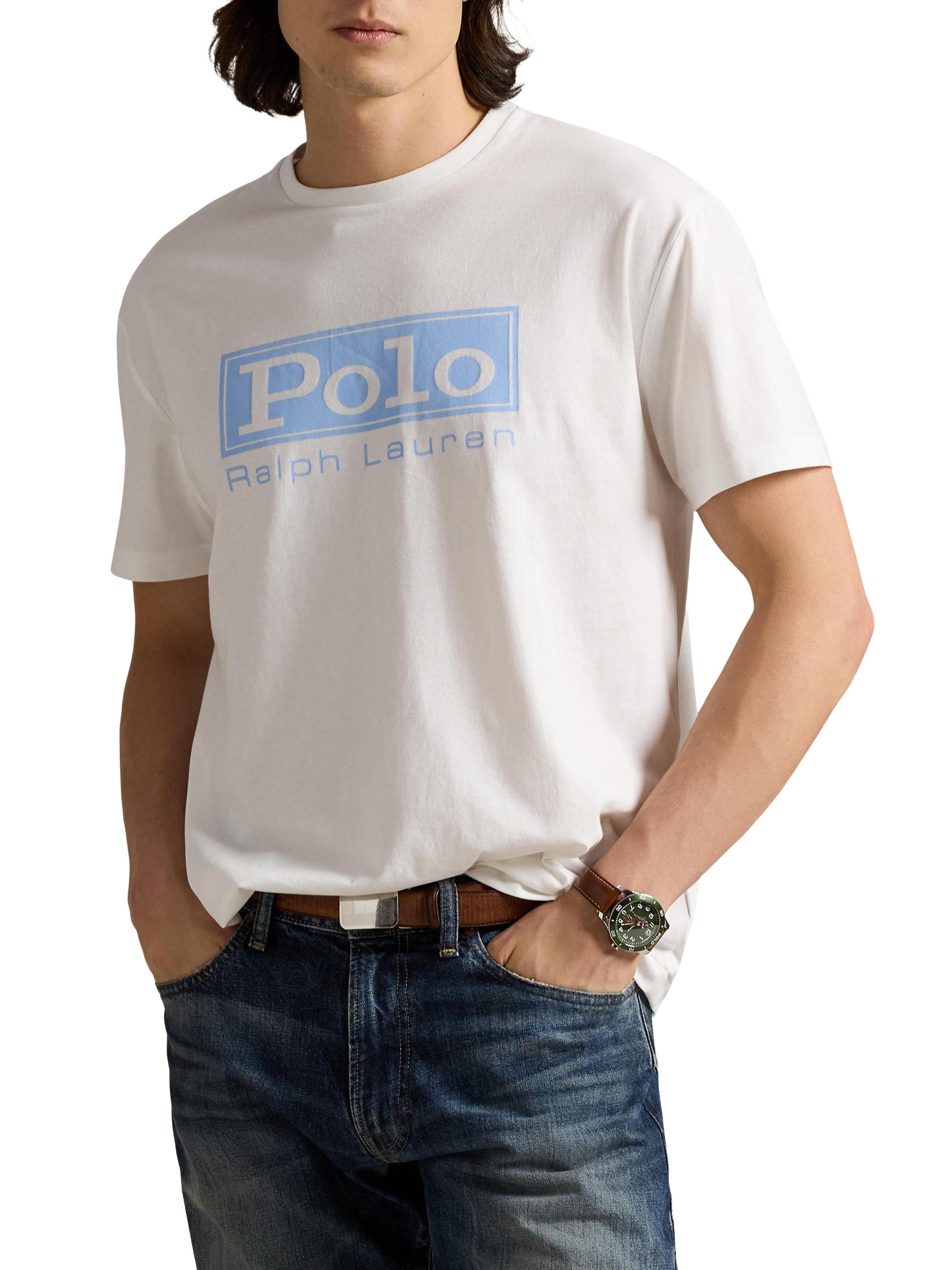 Polo Ralph Lauren Classic-Fit Jersey Graphic T-Shirt | Saks Fifth