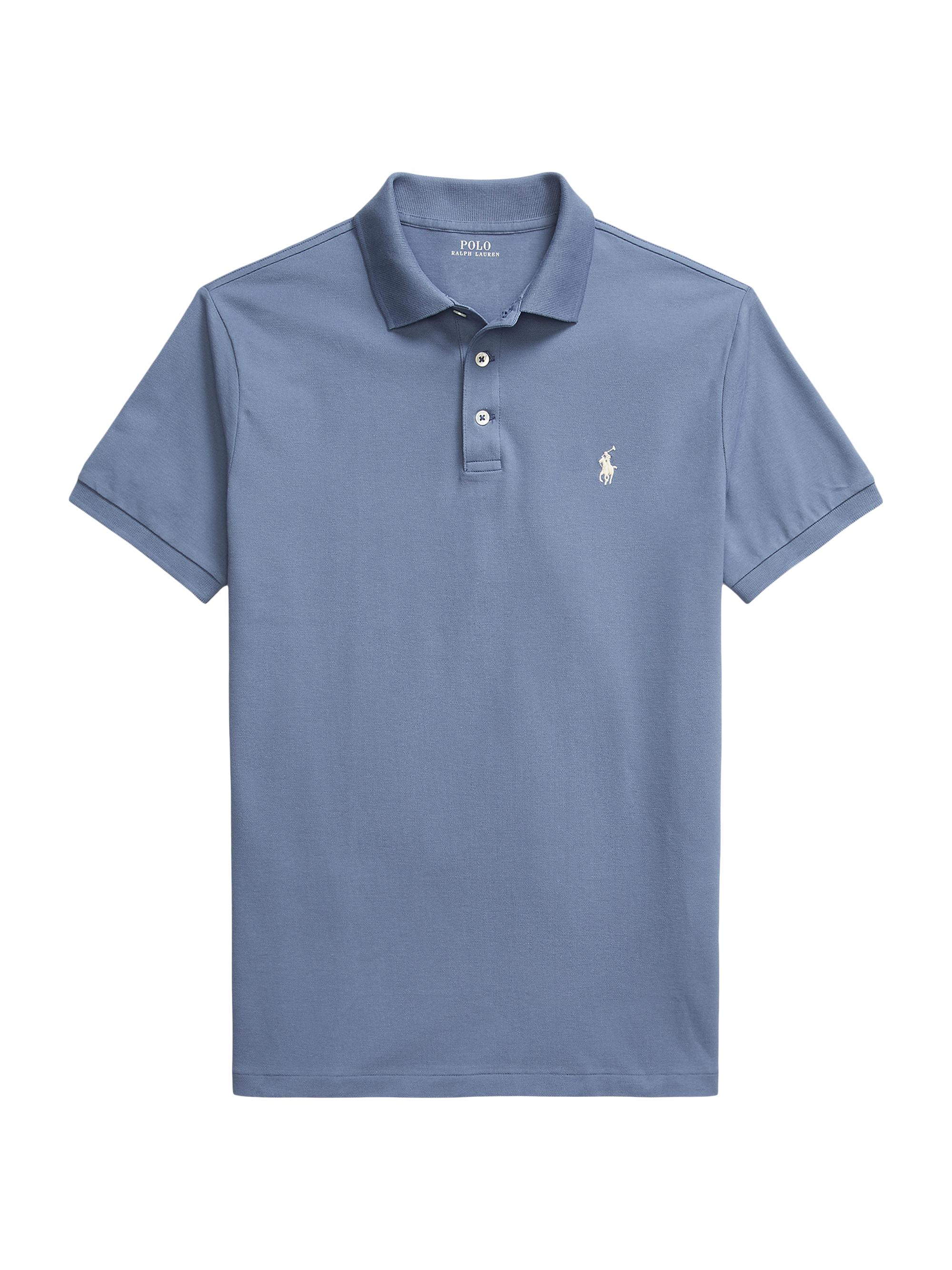 Polo Ralph Lauren Custom-Slim-Fit Mesh Polo Shirt | Saks
