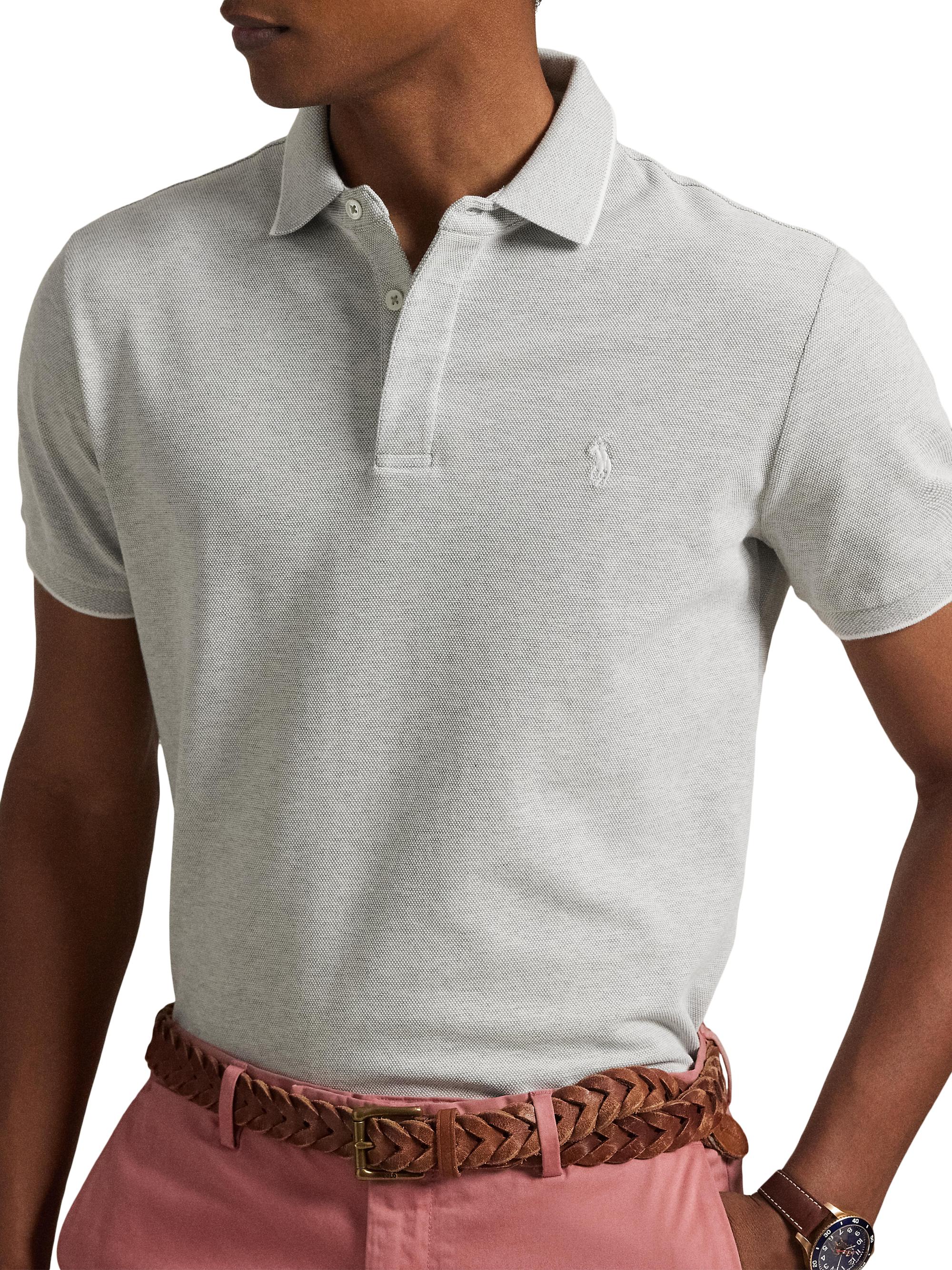 Polo Ralph Lauren Custom-Slim-Fit Stretch Oxford Mesh Polo Shirt