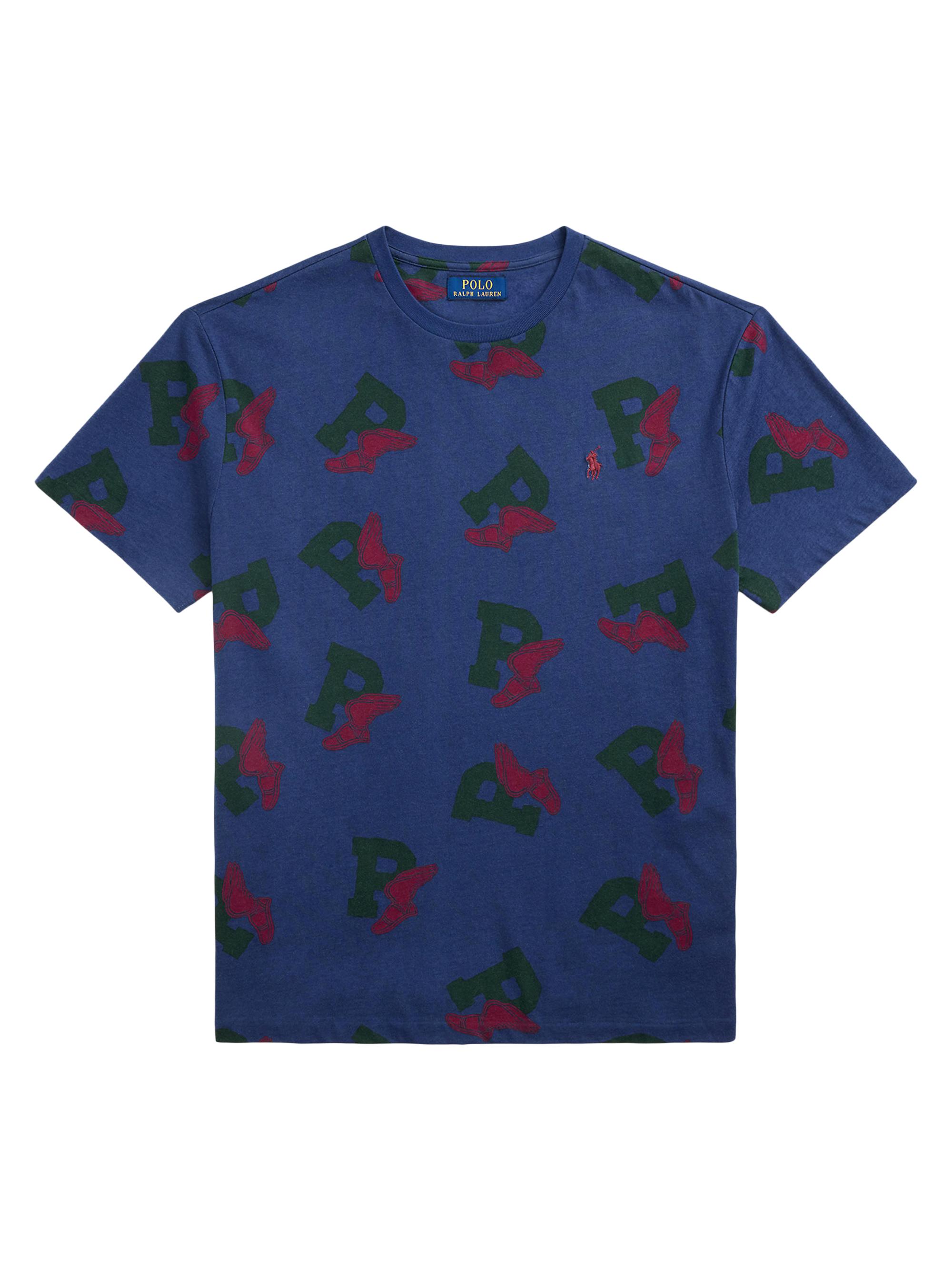 Polo Ralph Lauren Men's Classic Fit P-Wing Jersey T-Shirt - Sketched Navy