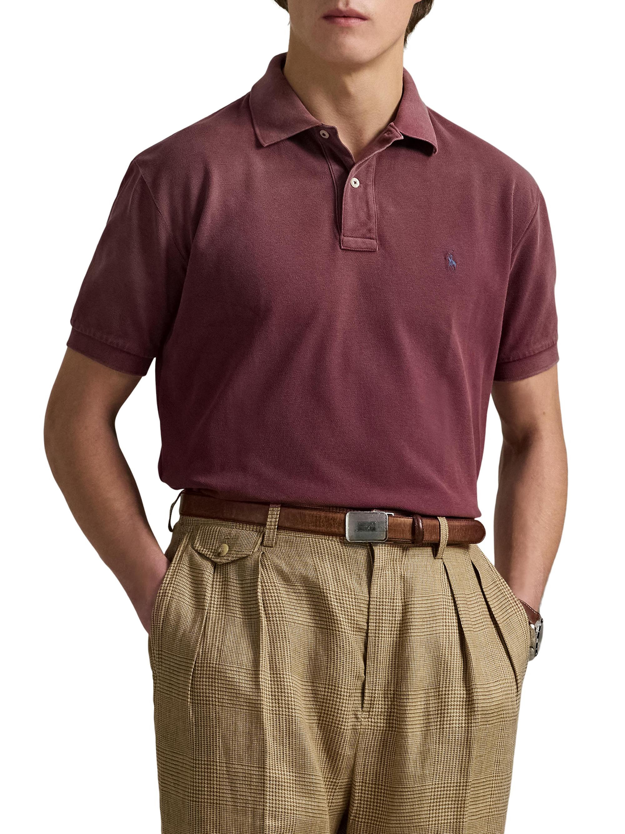 Polo Ralph Lauren Original-Fit Mesh Polo Shirt | Saks Fifth Avenue