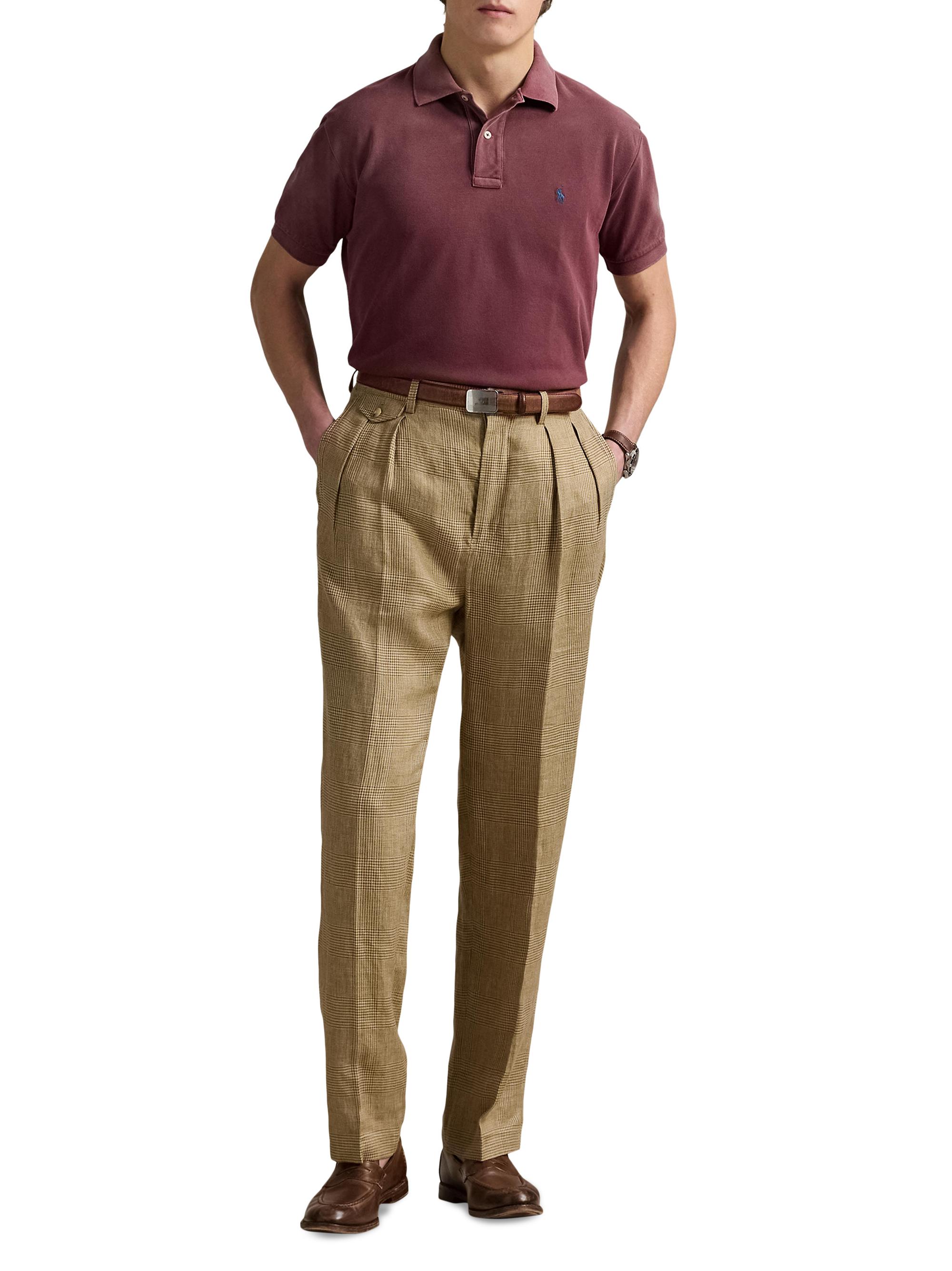 Polo Ralph Lauren Original-Fit Mesh Polo Shirt | Saks Fifth Avenue