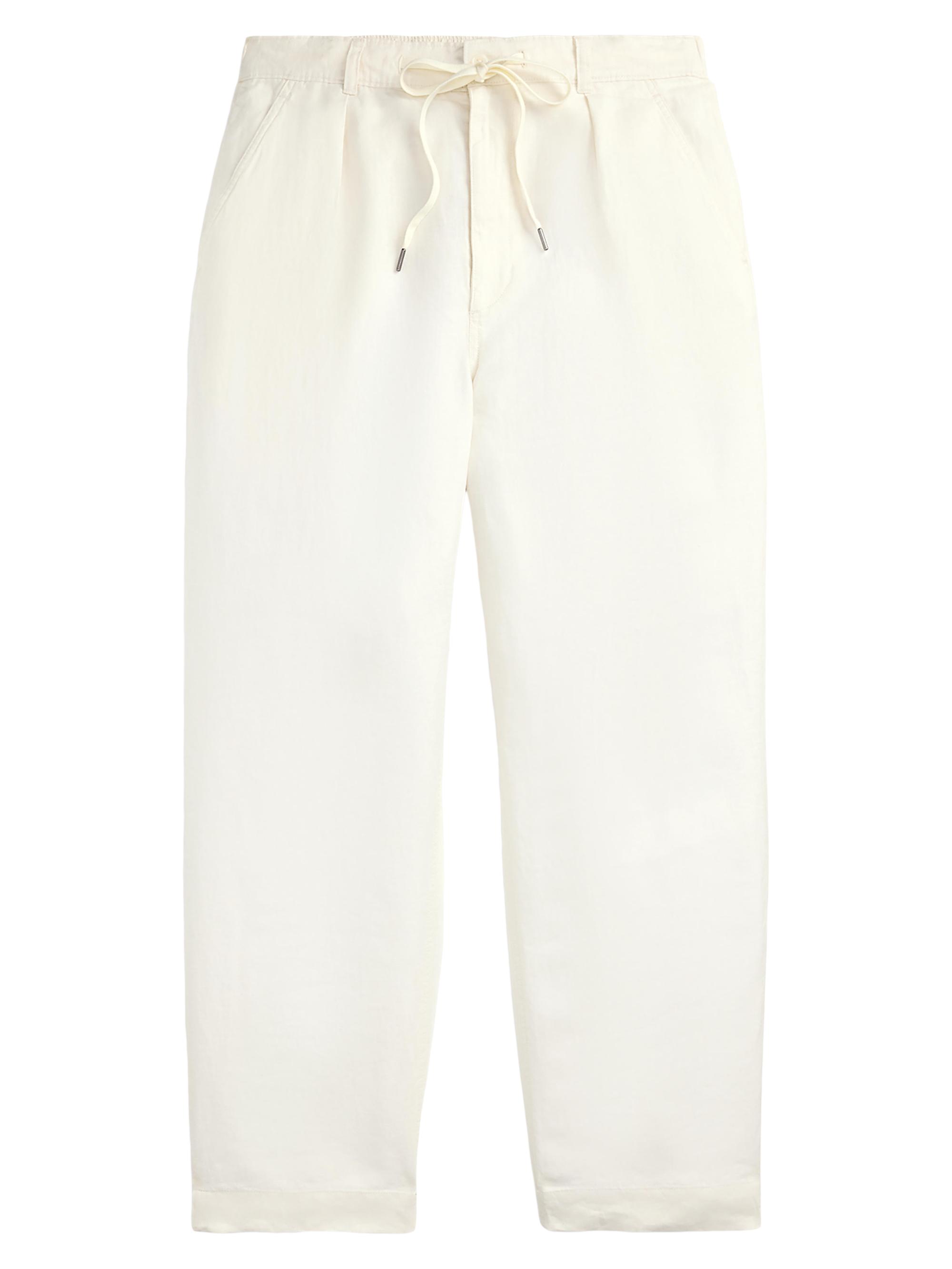 Polo Ralph Lauren Lateef Relaxed-Fit Pleated Linen Pants | Saks Fifth Avenue