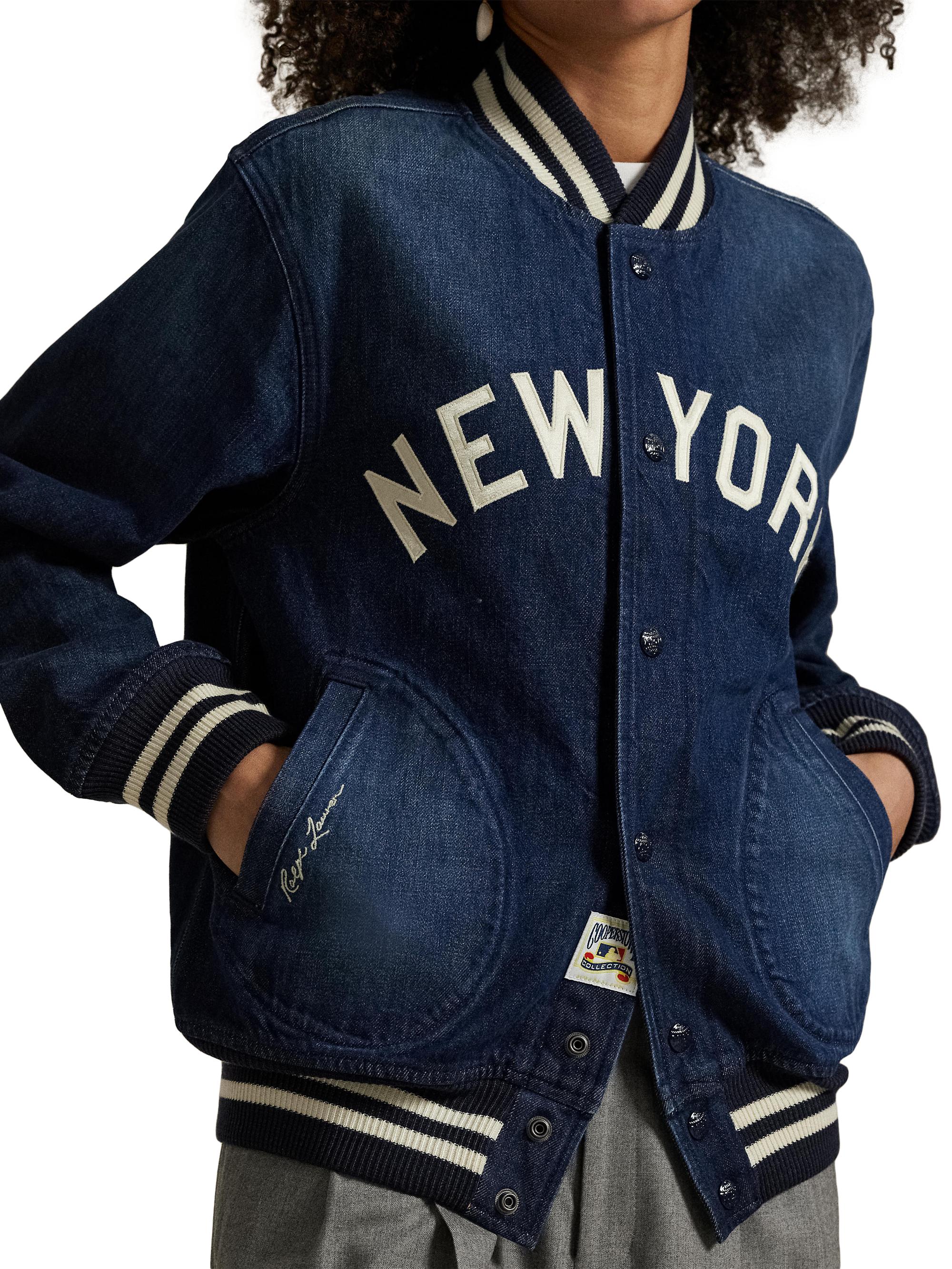Yankees Denim Bomber Jacket
