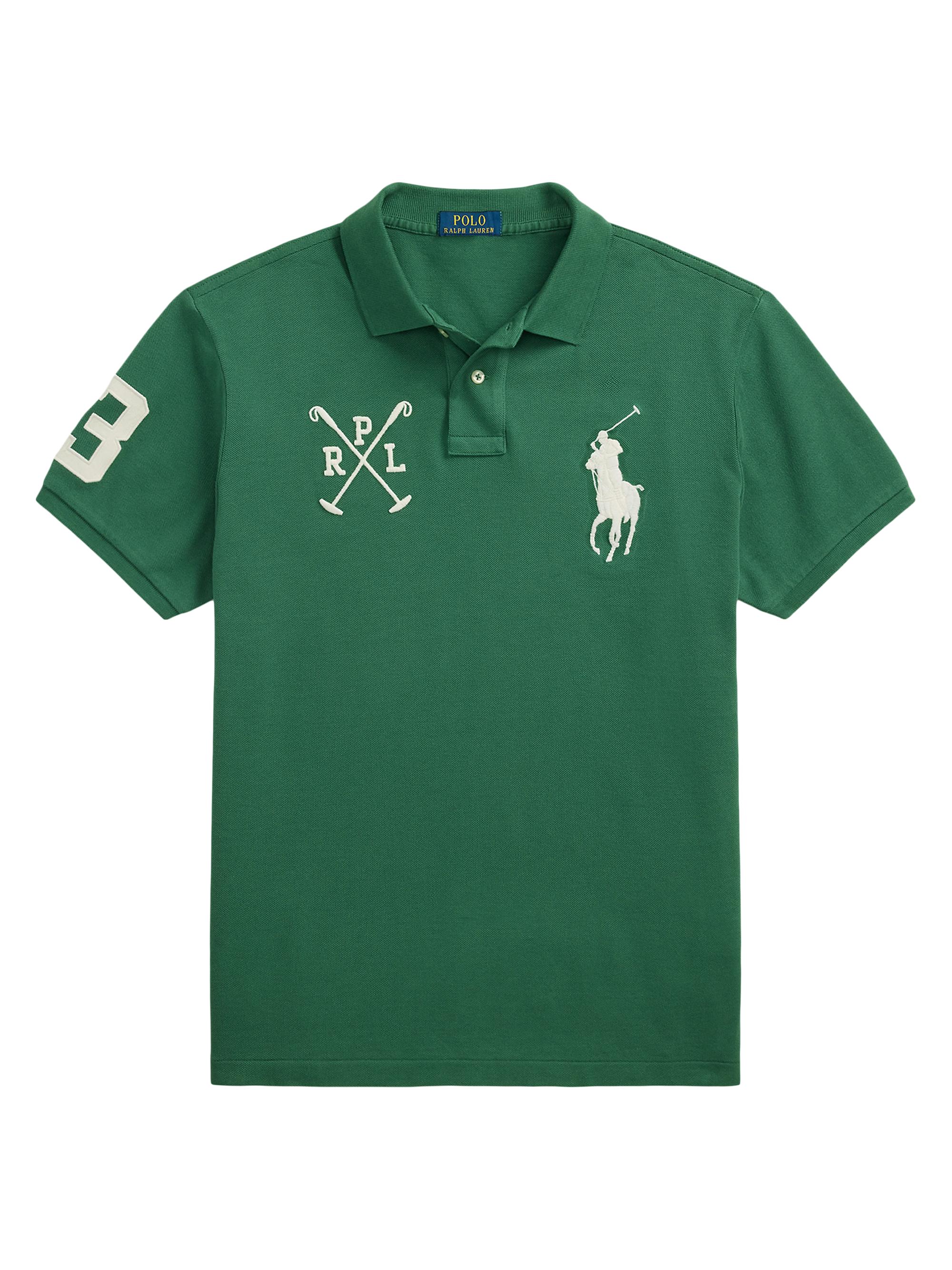 Polo Ralph Lauren Classic-Fit Racquet-Print Polo Shirt | Saks