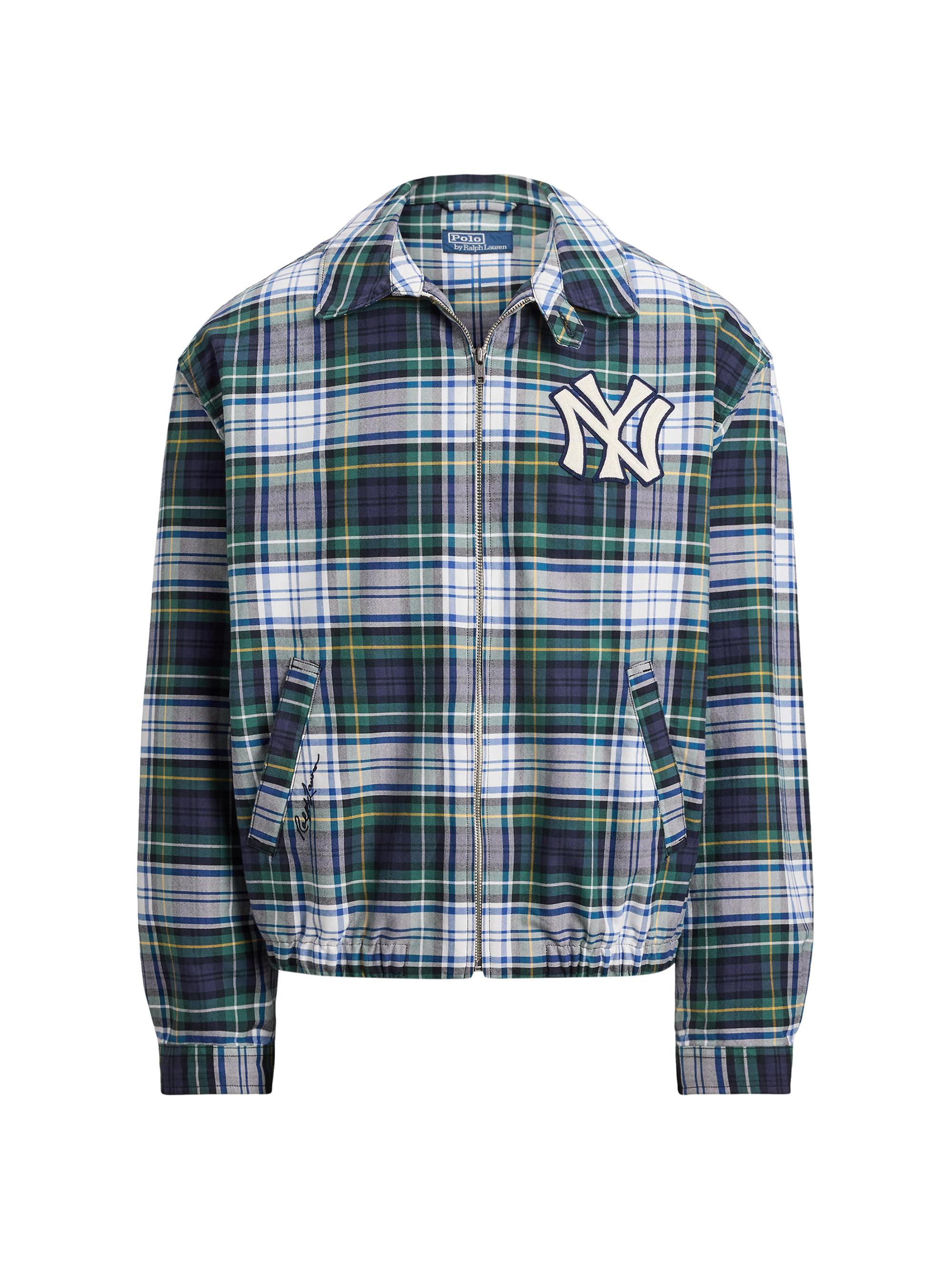 Polo Ralph Lauren Yankees Plaid Oxford Jacket | Saks Fifth Avenue