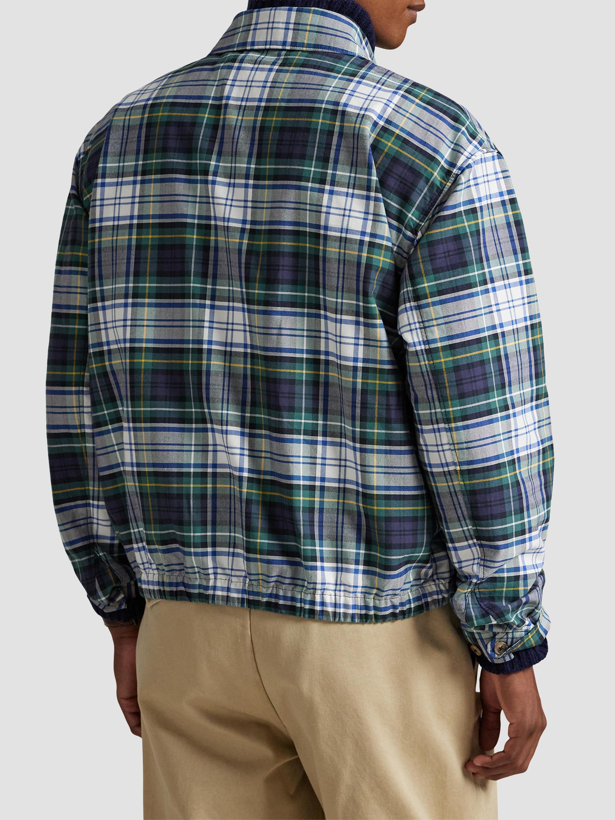 Polo Ralph Lauren Yankees Plaid Oxford Jacket | Saks Fifth Avenue