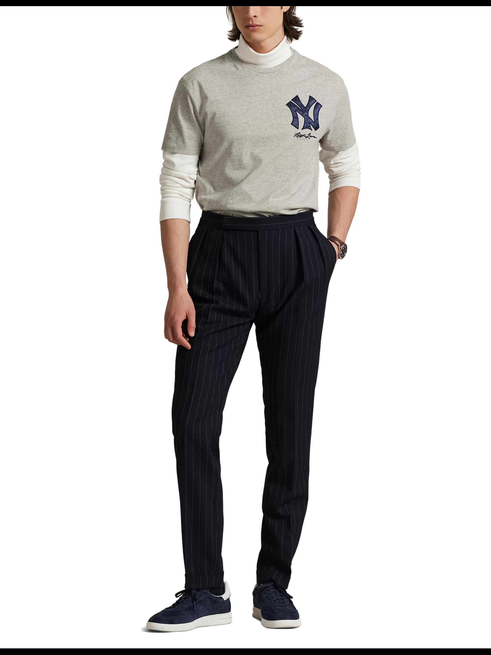 Polo Ralph Lauren Men's Yankees Jersey T-Shirt - Loft Heather Grey