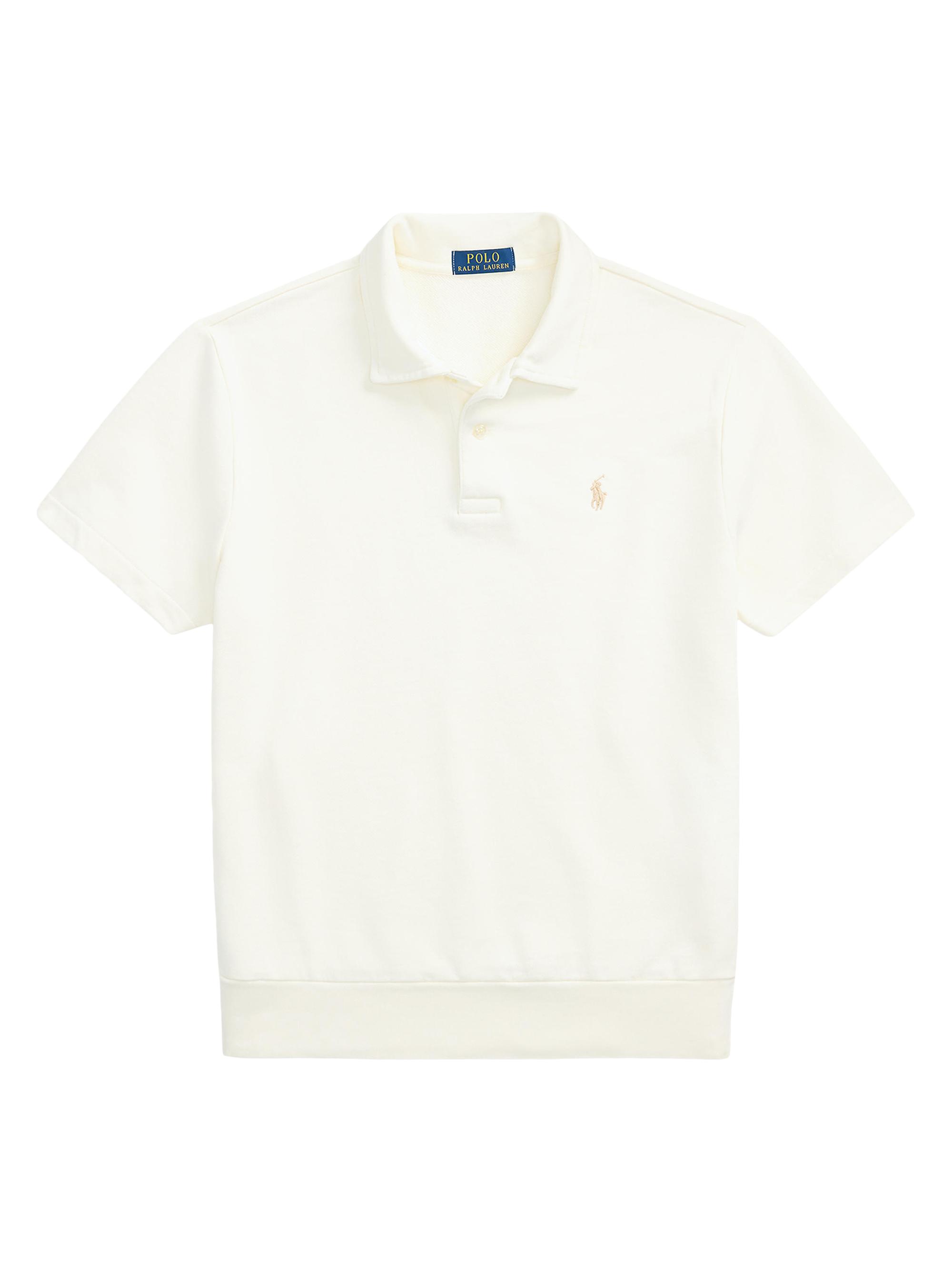 Polo Ralph Lauren Geometric Interlock Polo Shirt | Saks Fifth Avenue