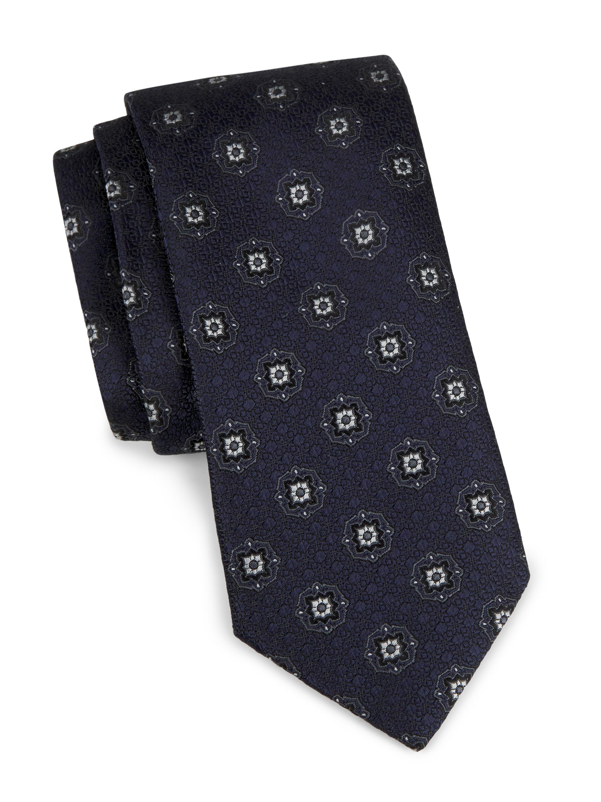 Charvet Medallion Silk Tie | Saks Fifth Avenue