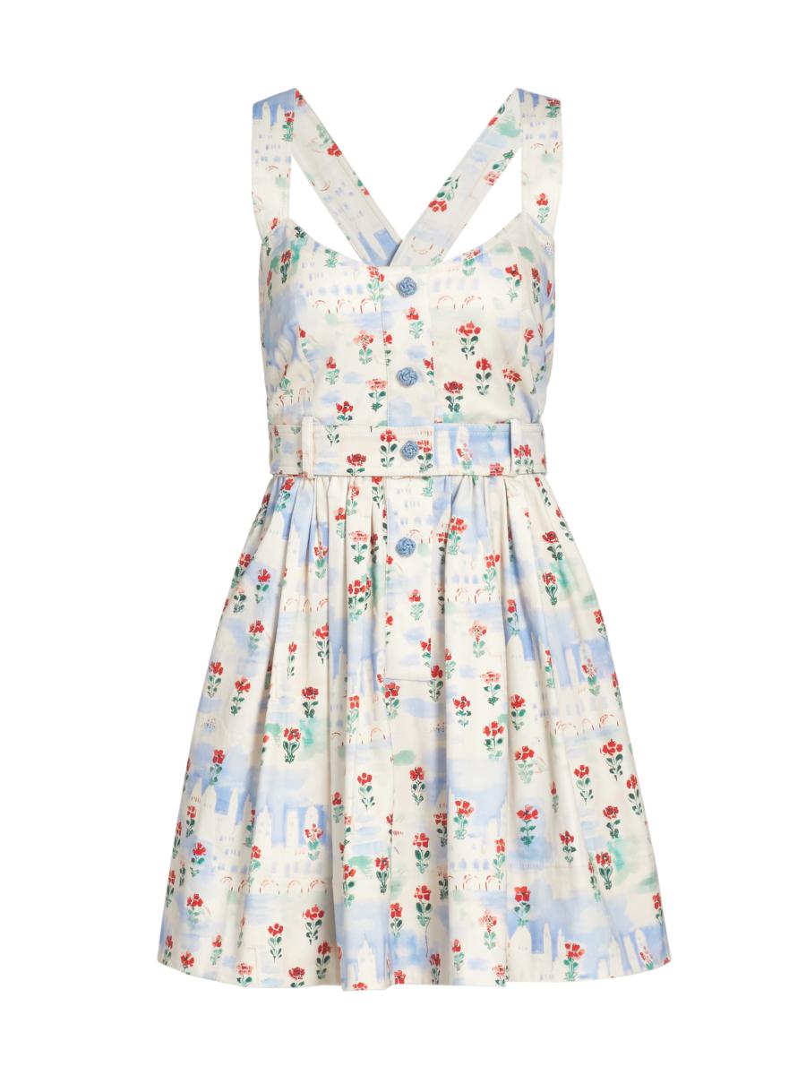 Hunter Women's Eileen Floral Stretch Cotton Minidress