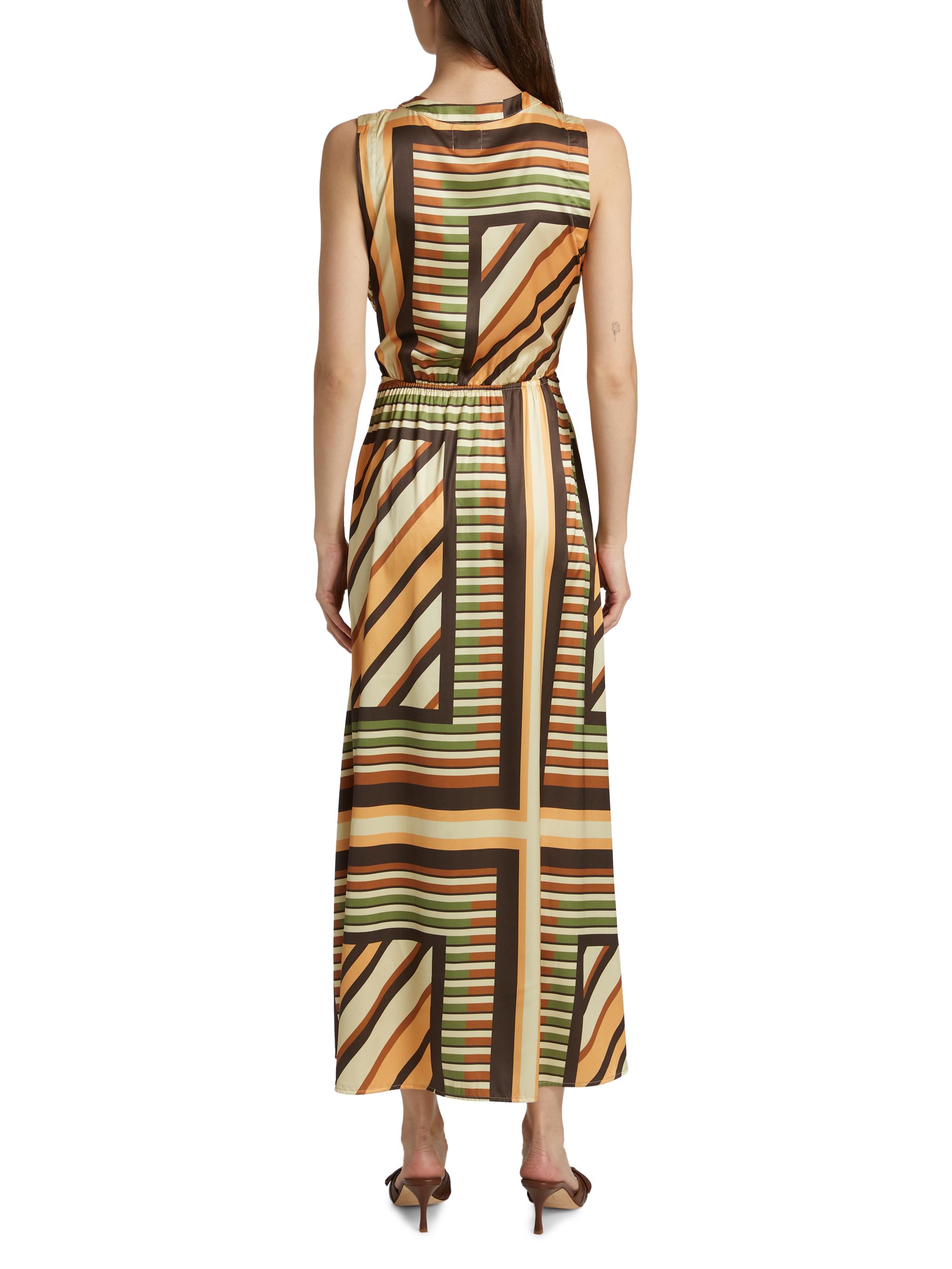classy linen dresses Linen Maxi Dress with Pockets
