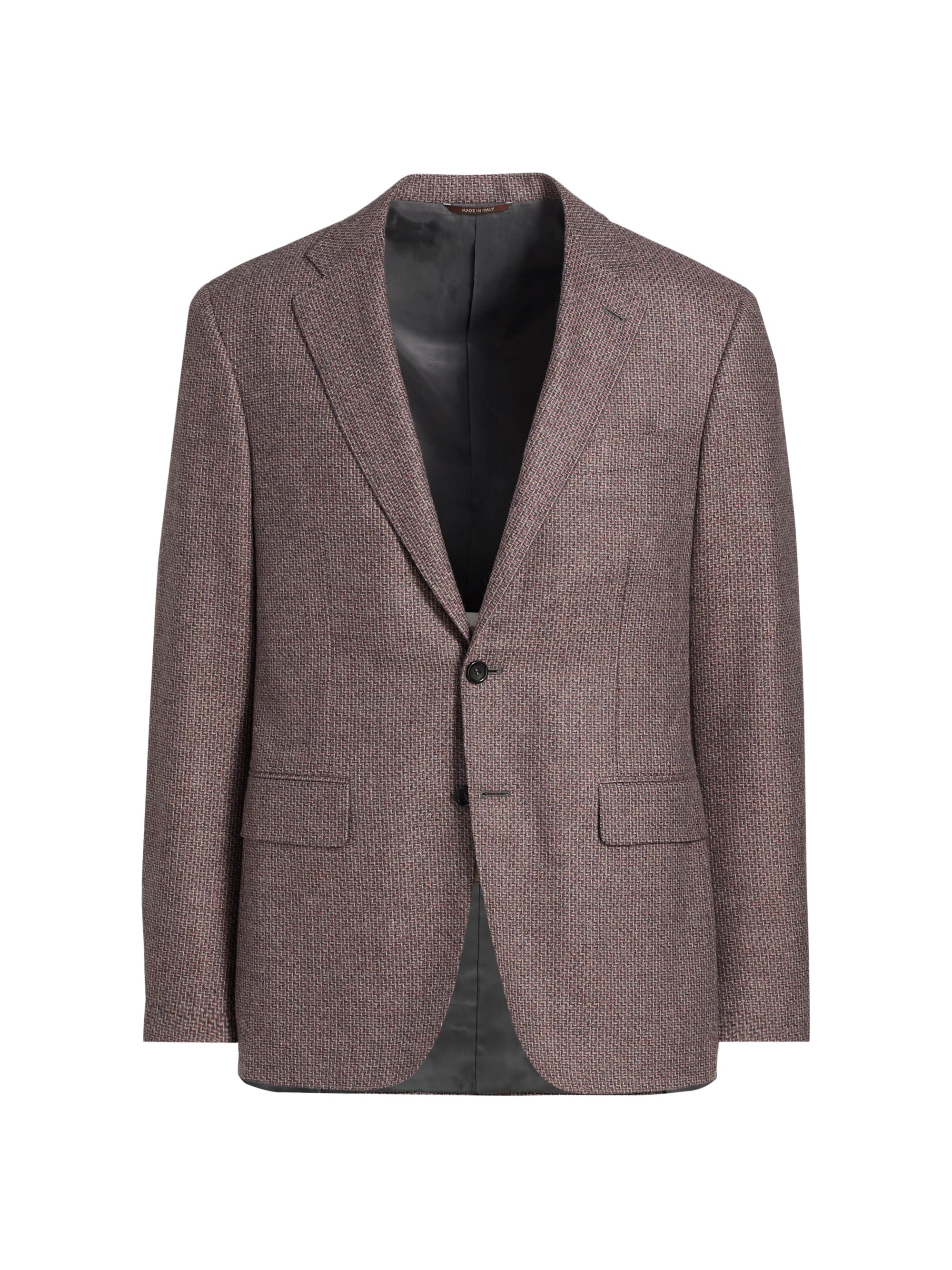 Canali Men's Kei Trim-Fit Stepweave Wool Sport Coat - Pink