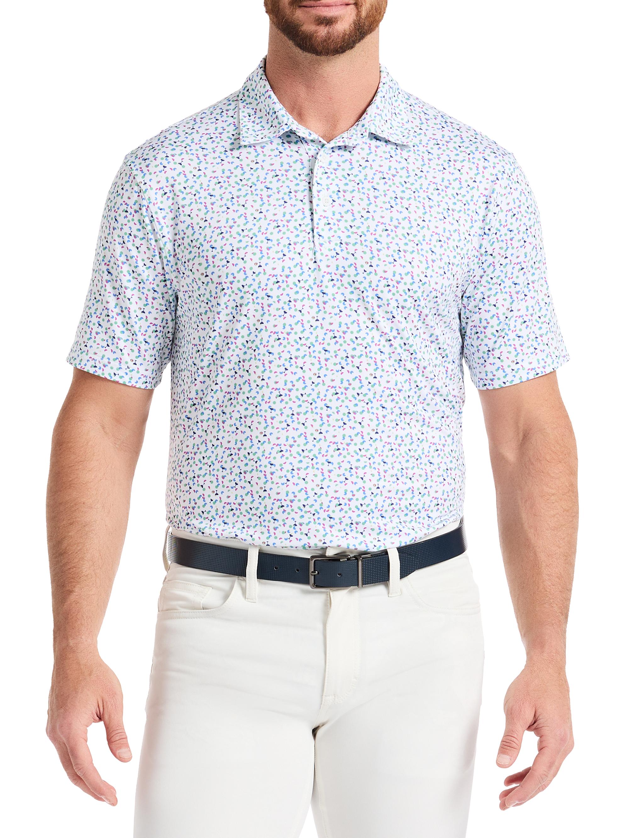 Robert Graham Men's Dayton Printed Polo Shirt - White