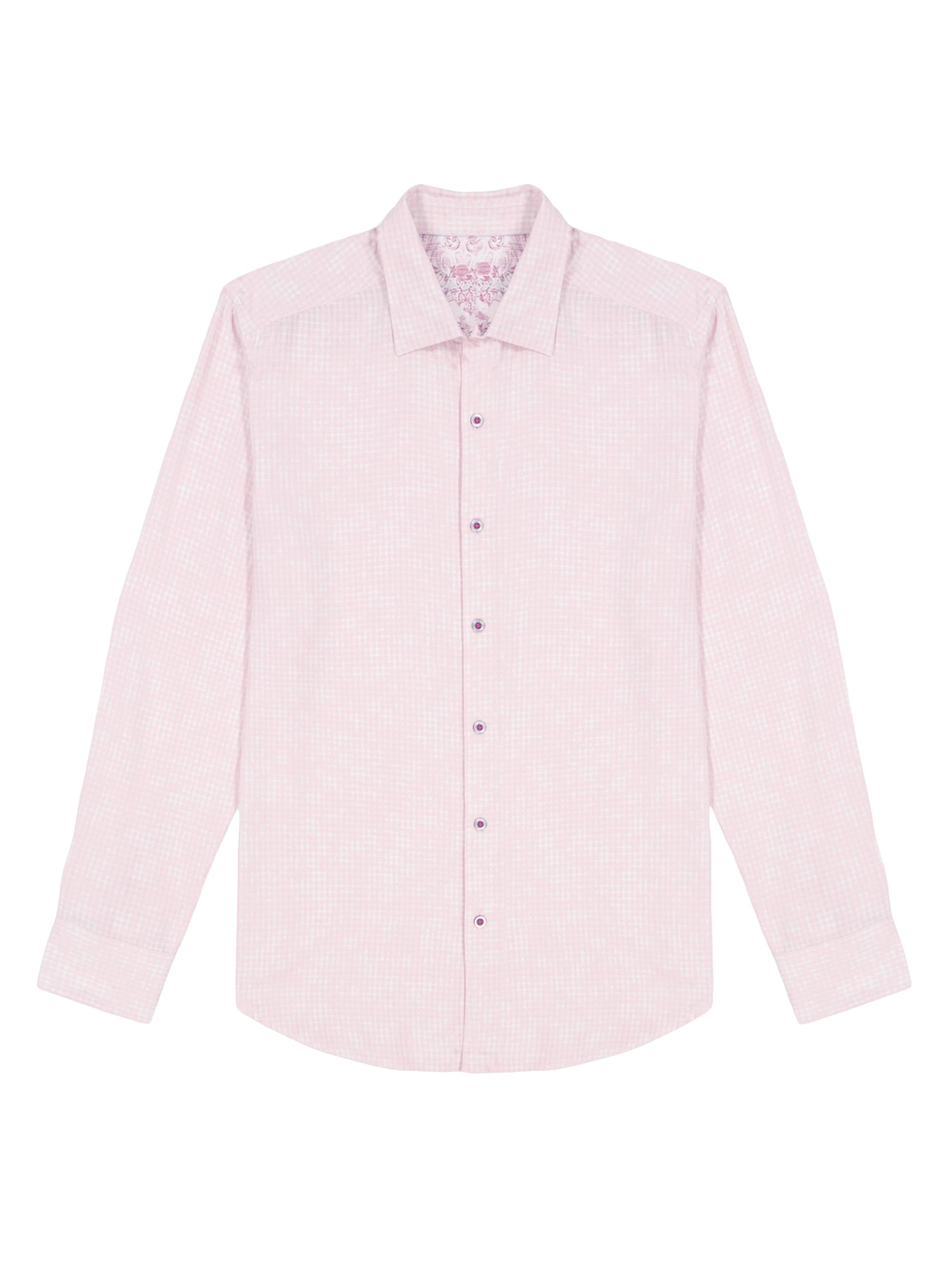 Robert Graham Men's Angola Plaid Button-Front Shirt - Pink