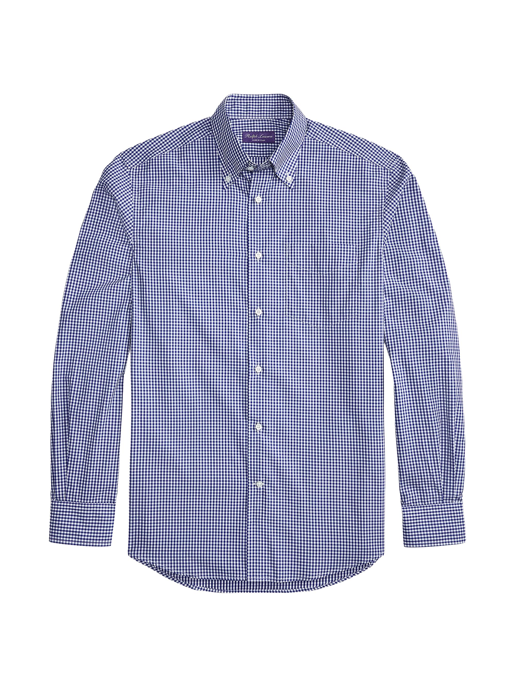Ralph Lauren Purple Label Striped Linen Shirt | Saks Fifth Avenue
