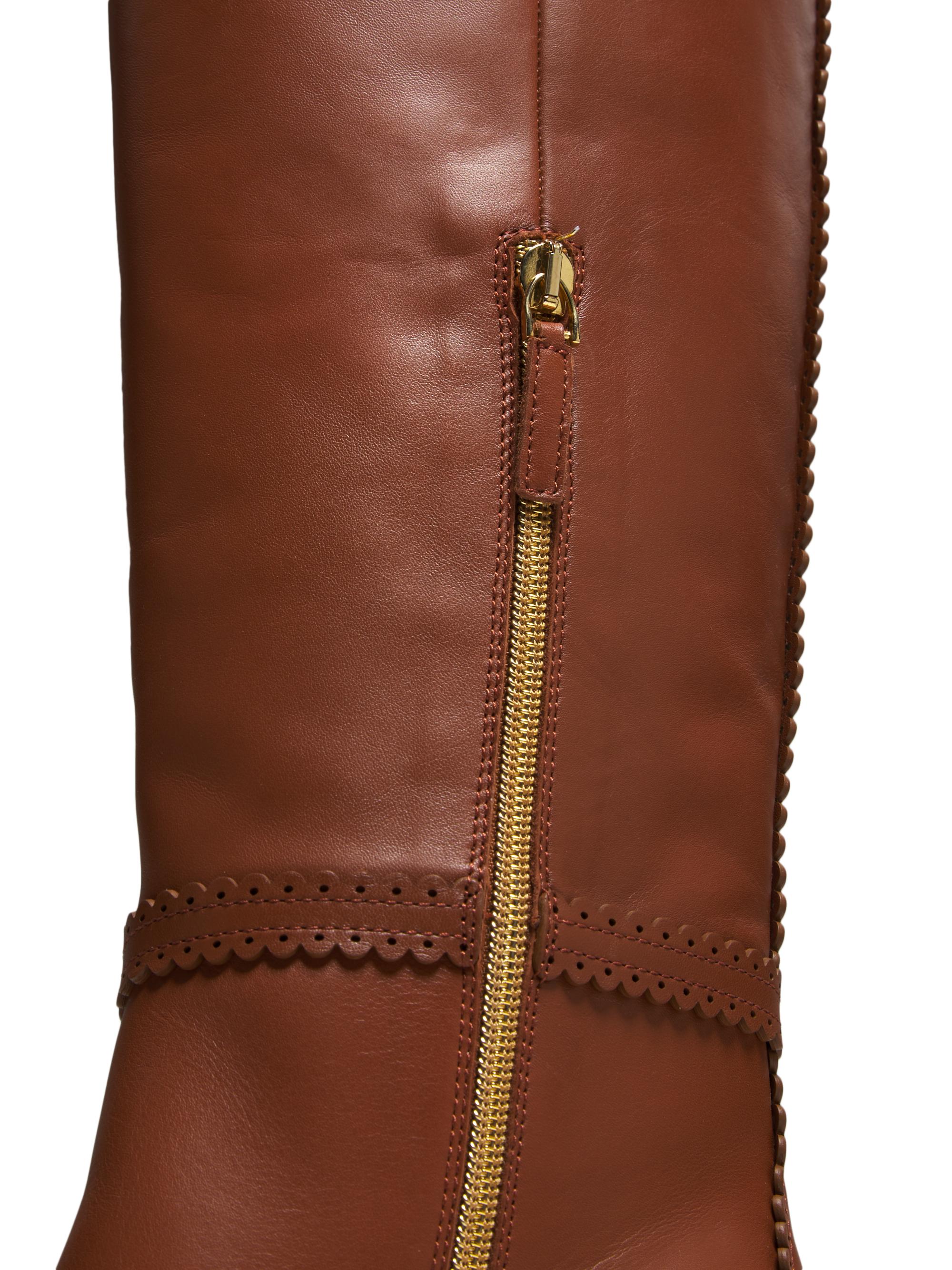 Zimmermann Eddie 70MM Leather Riding Boots | Saks Fifth Avenue