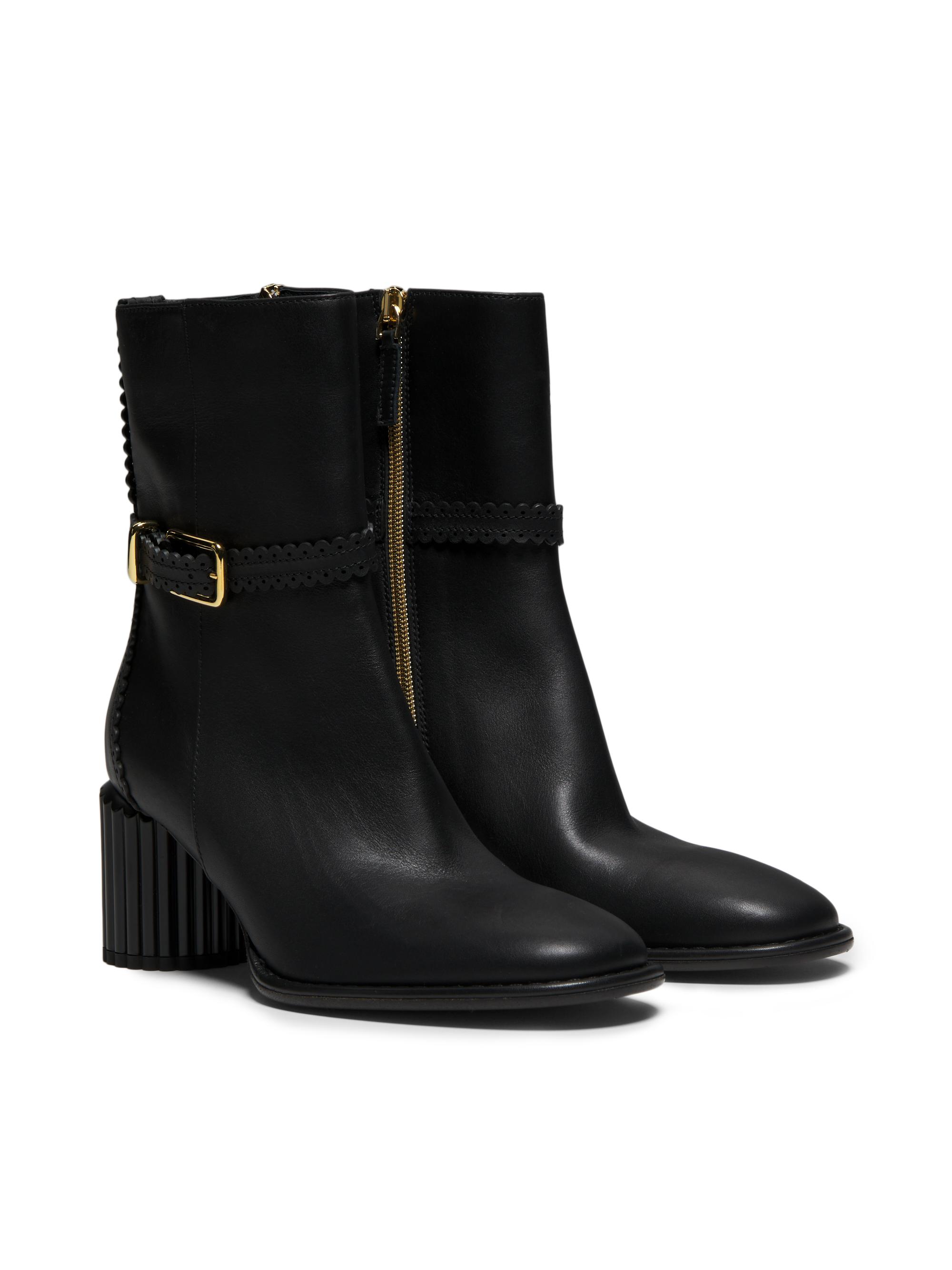 himemama　0509 Zimmermann Eddie 70MM Leather Low Boots | Saks Fifth Avenue