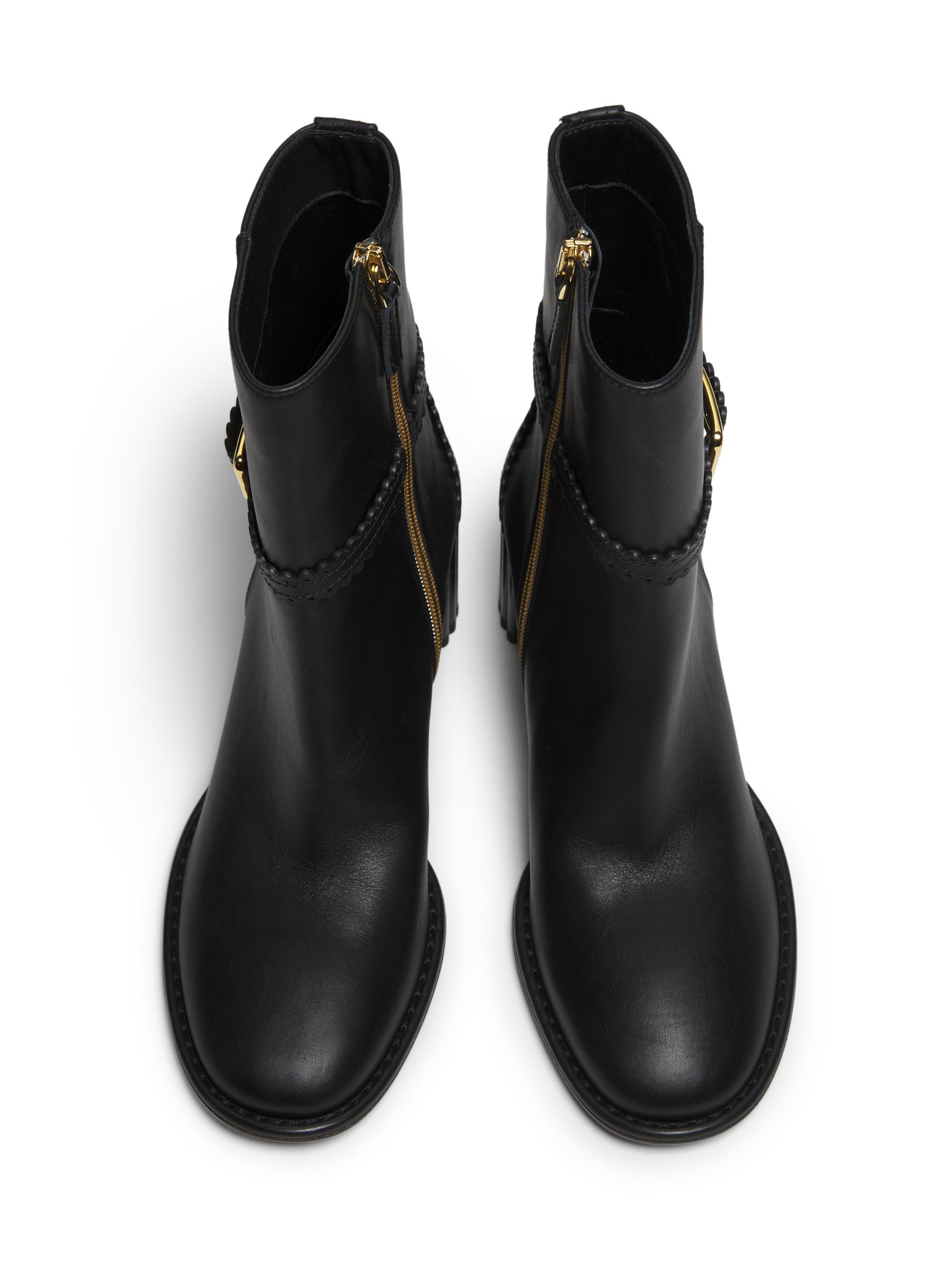 Zimmermann Eddie 70MM Leather Low Boots | Saks Fifth Avenue