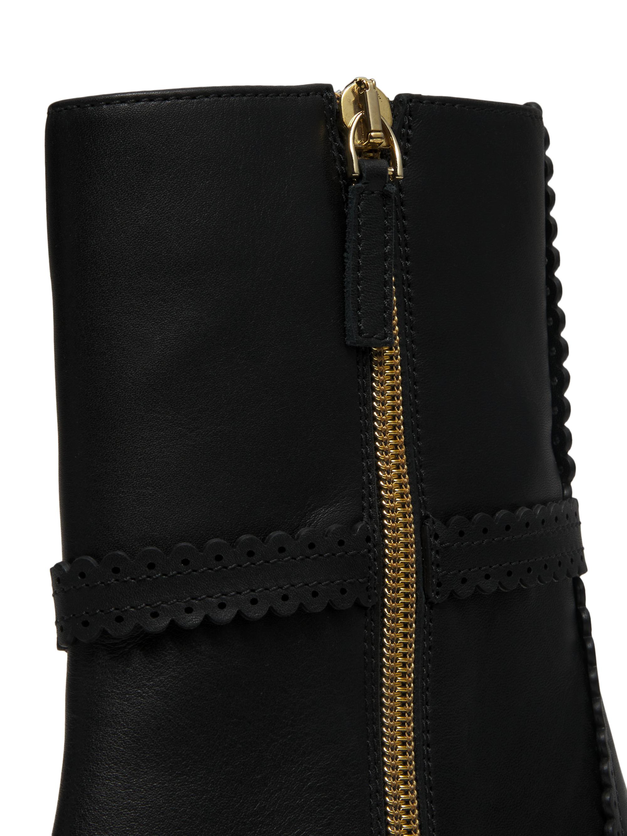 Zimmermann Eddie 70MM Leather Low Boots | Saks Fifth Avenue