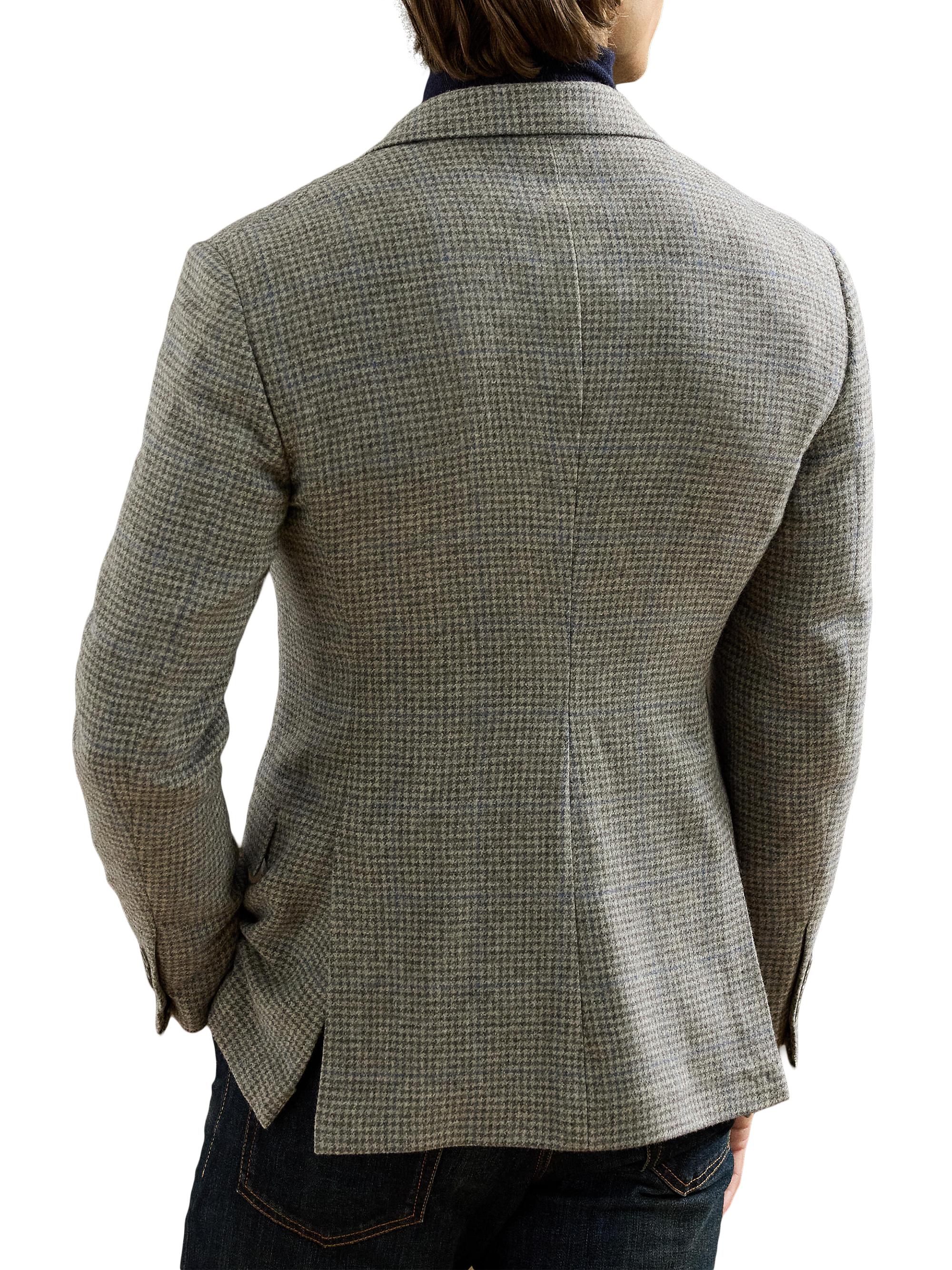 Ralph Lauren Purple Label Kent Hand-Tailored Houndstooth Jacket