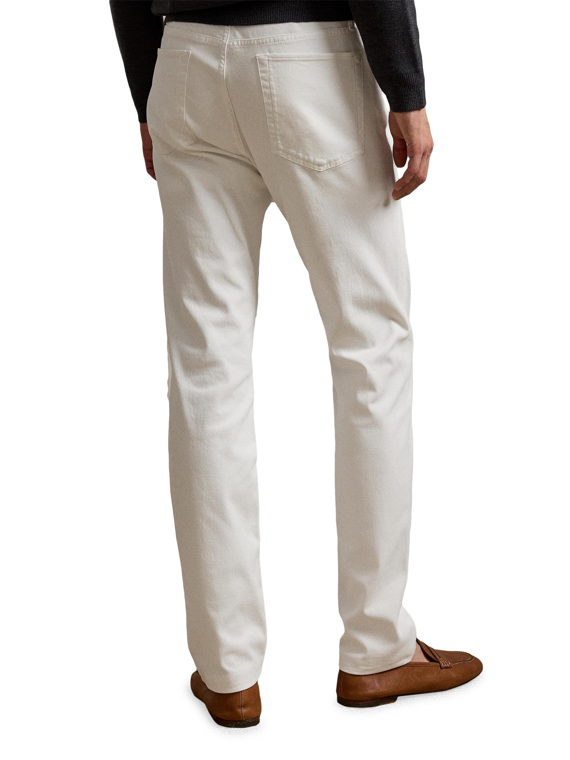 Ralph Lauren Purple Label Slim-Fit Stretch Twill Pants | Saks
