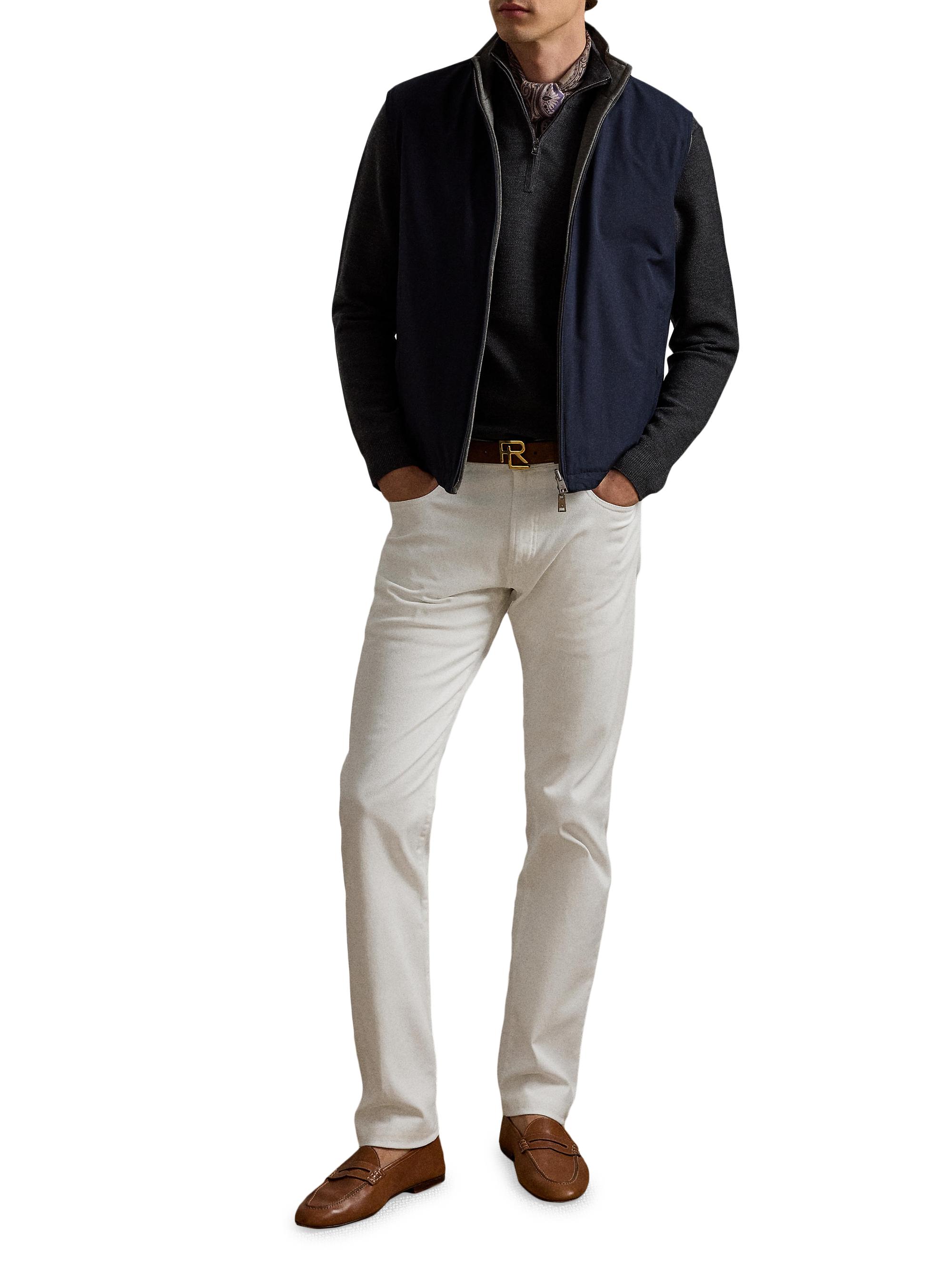 Ralph Lauren Purple Label Slim-Fit Stretch Twill Pants | Saks