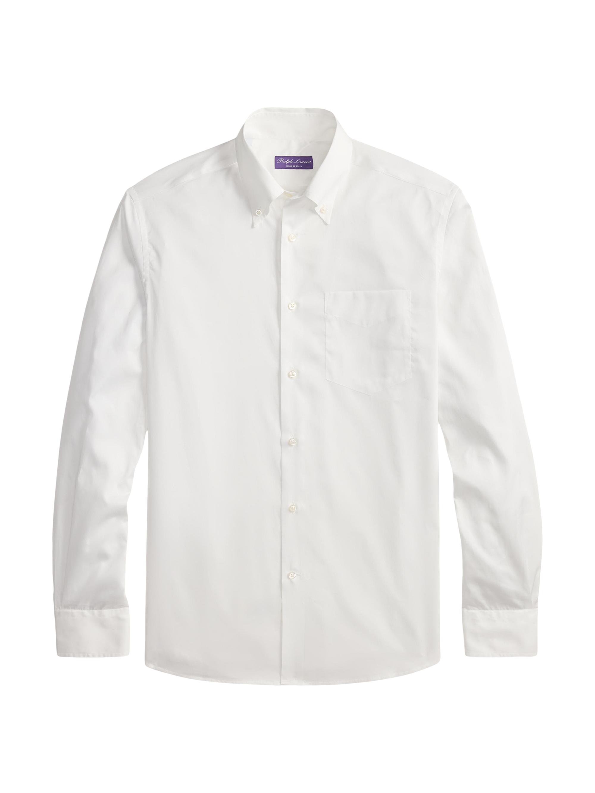 Ralph Lauren Purple Label Classic Linen Sport Shirt | Saks Fifth