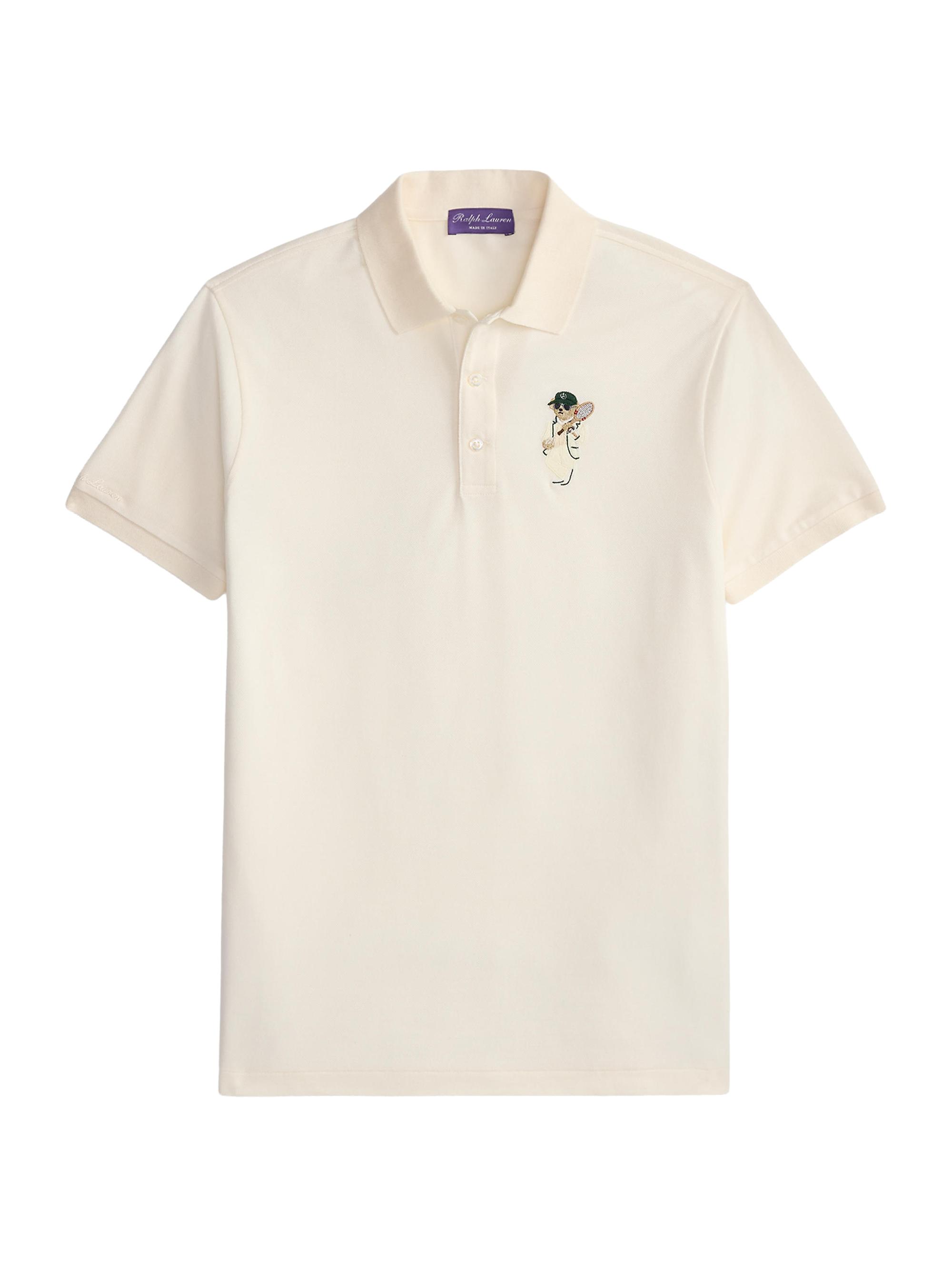 Ralph Lauren Purple Label Cotton Pique Standing Horse Polo | Saks