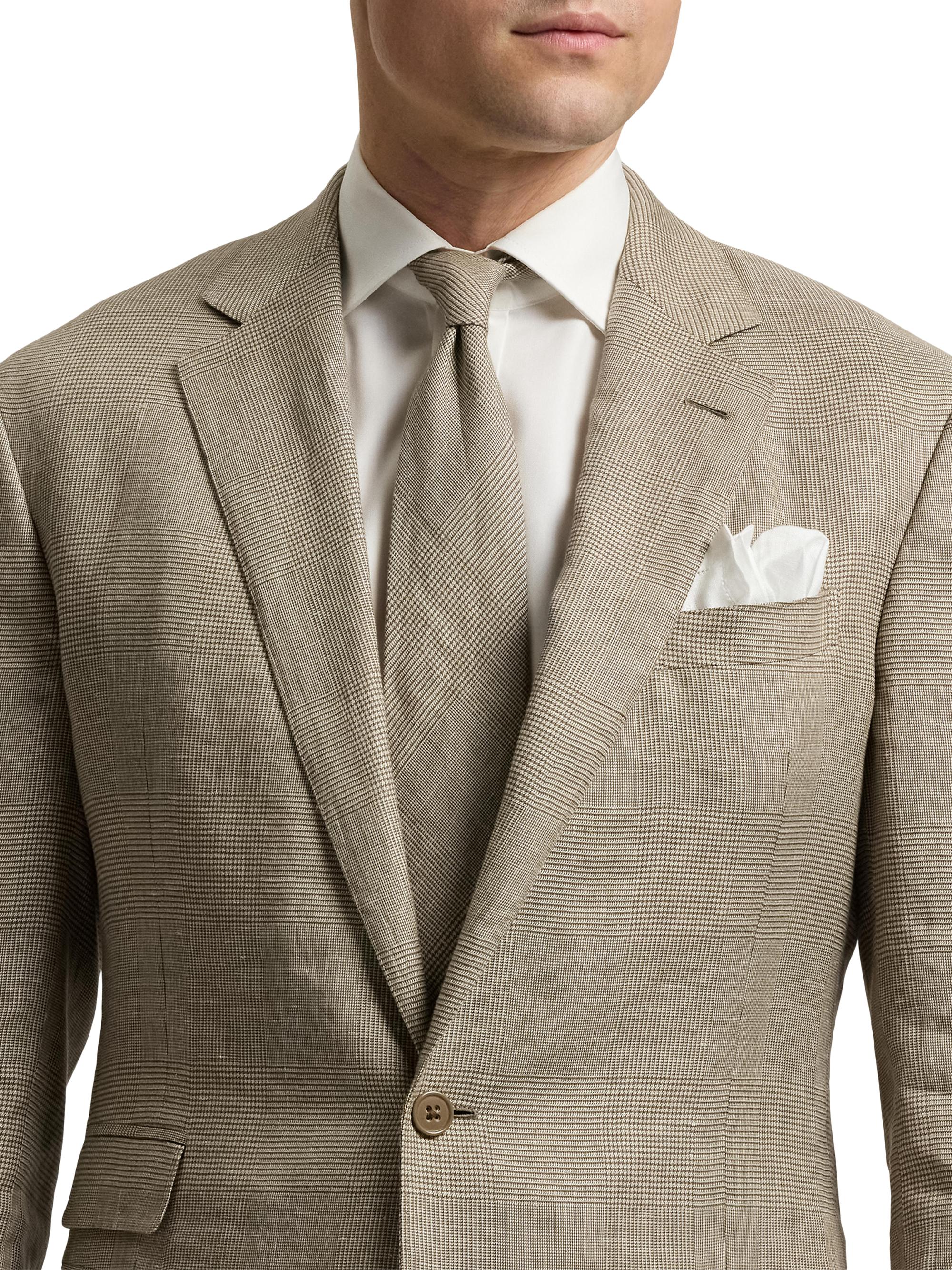 Ralph Lauren Purple Label Kent Hand-Tailored Glen Plaid Sport Coat