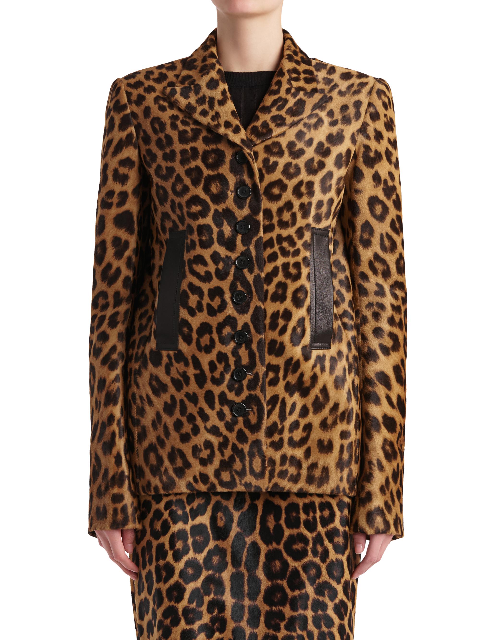 ジャケット・アウター CavariA skull leopard tailored jacket CavariA skull leopard tailored jacket