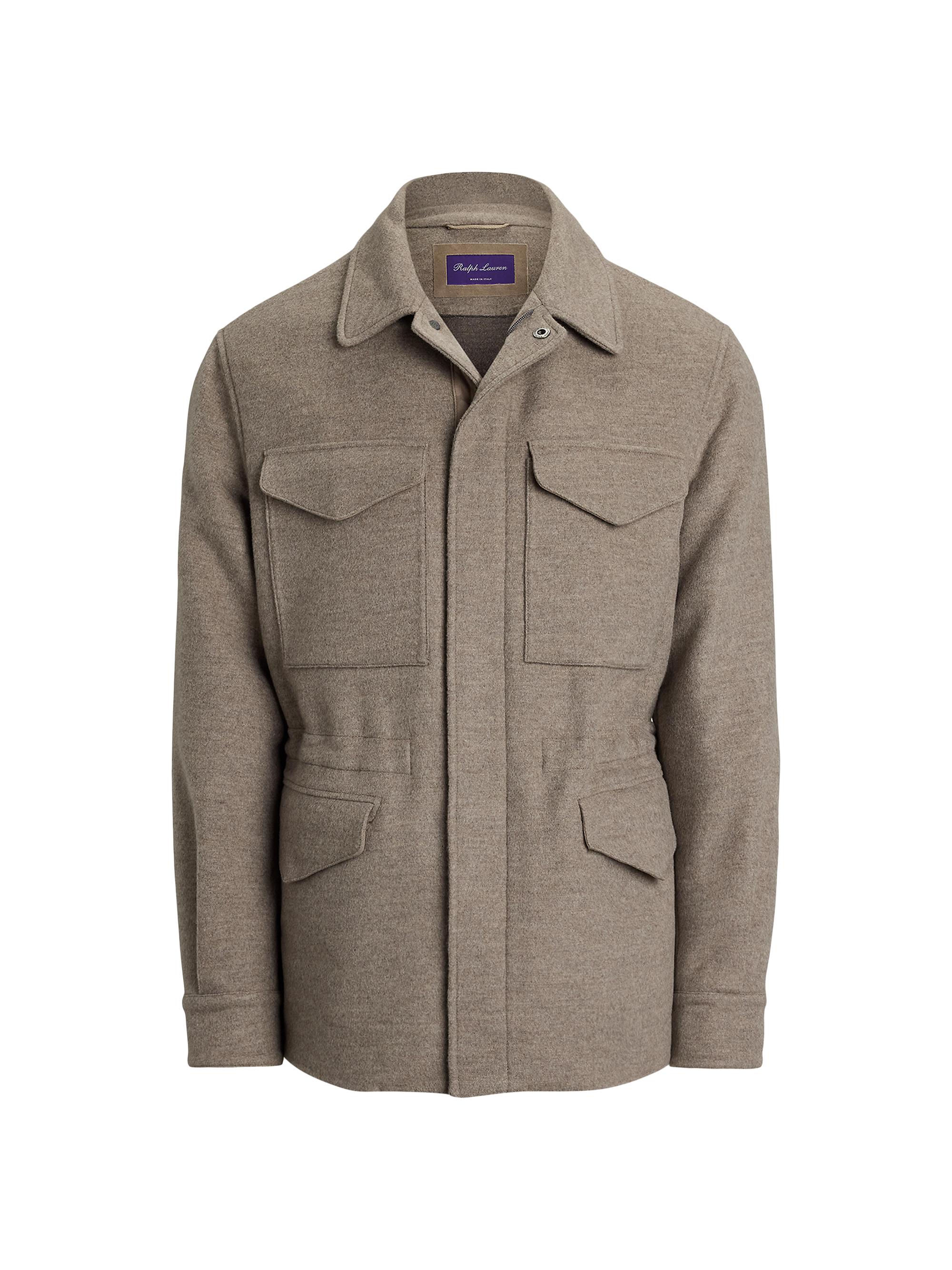 Ralph Lauren Purple Label Hadley Silk-Linen Single-Breasted Jacket