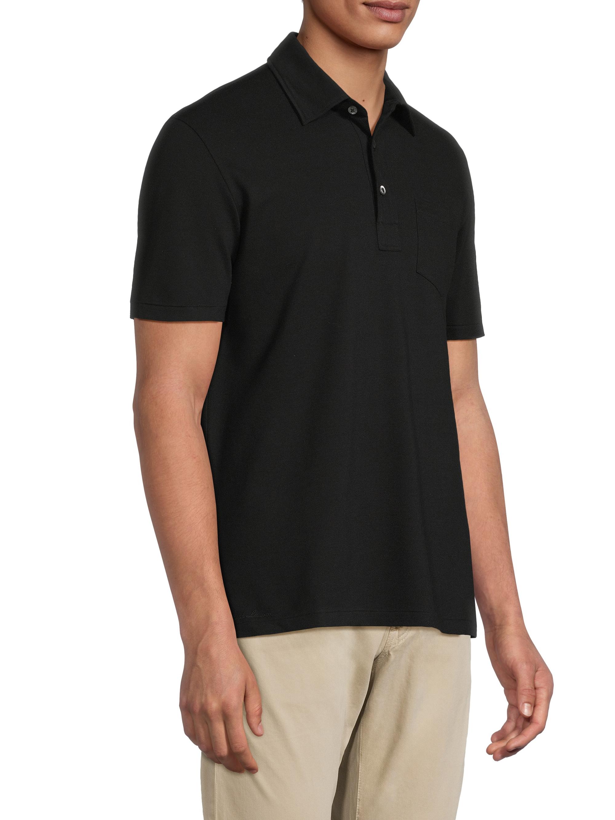 Ralph Lauren Purple Label Cotton-Cashmere Piqué Polo Shirt | Saks