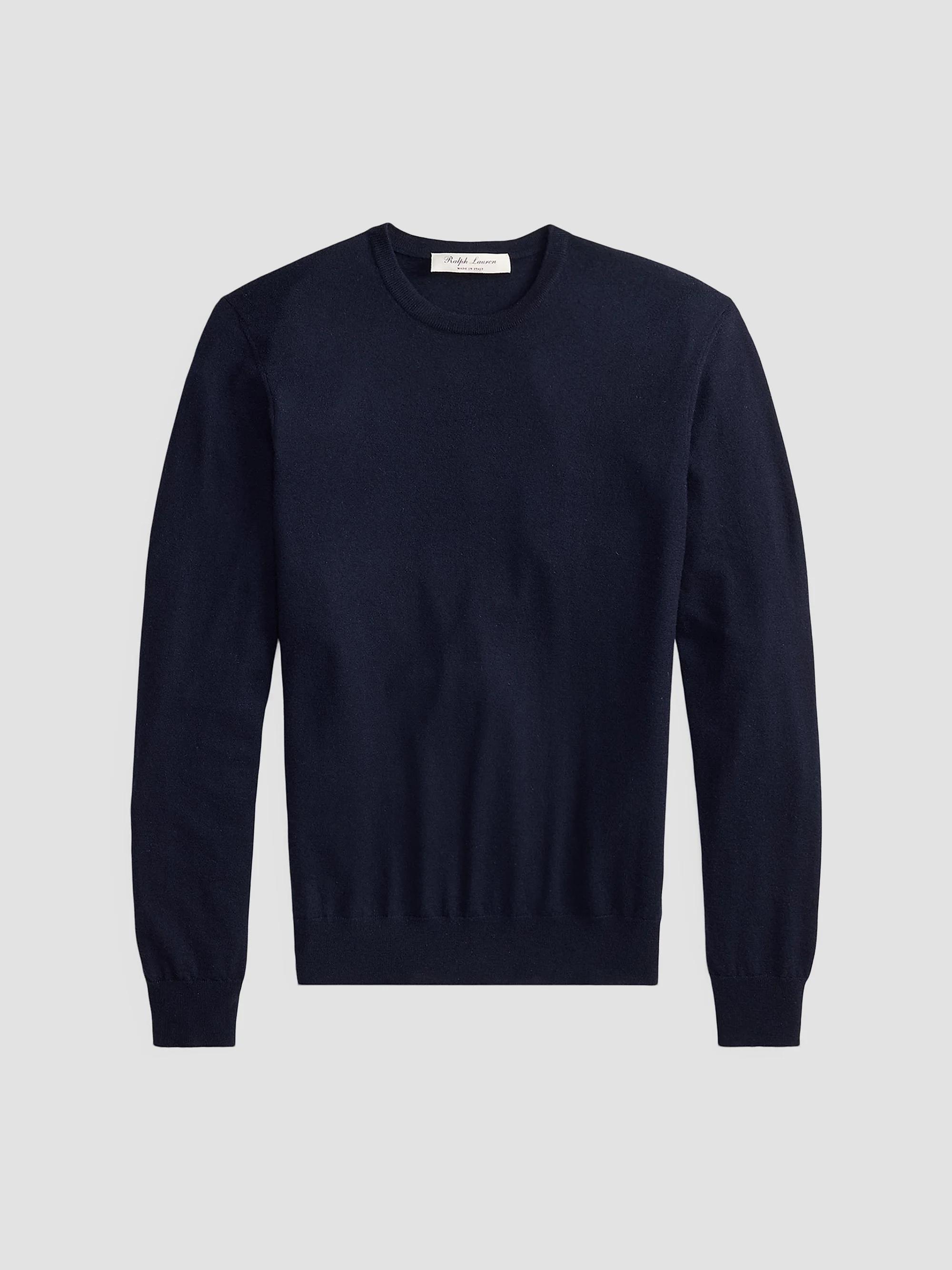 Polo Ralph Lauren Linen Rib-Knit Crewneck Sweater | Saks Fifth Avenue