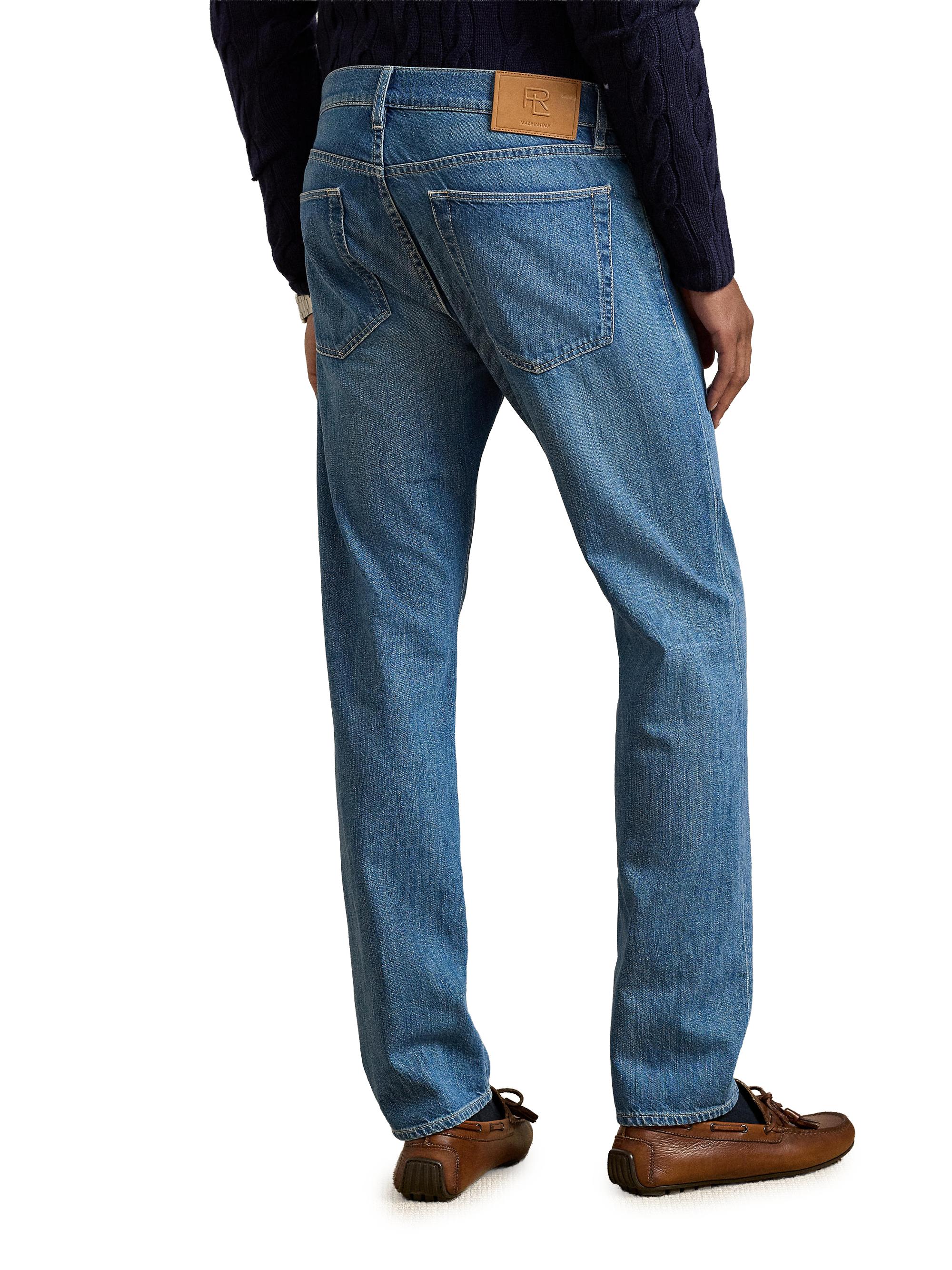 Ralph Lauren Purple Label Italian Denim 5-Pocket Slim-Fit Jeans