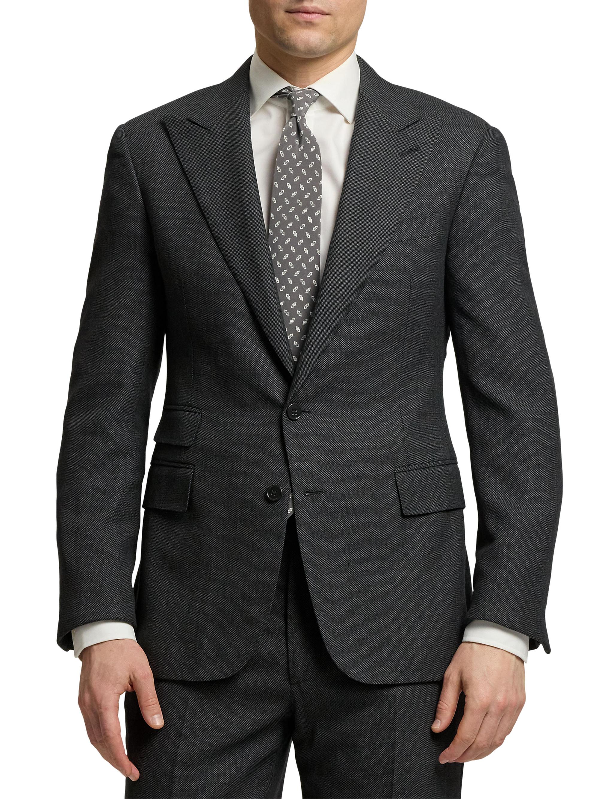 Ralph Lauren Purple Label Gregory Hand-Tailored Birdseye Suit