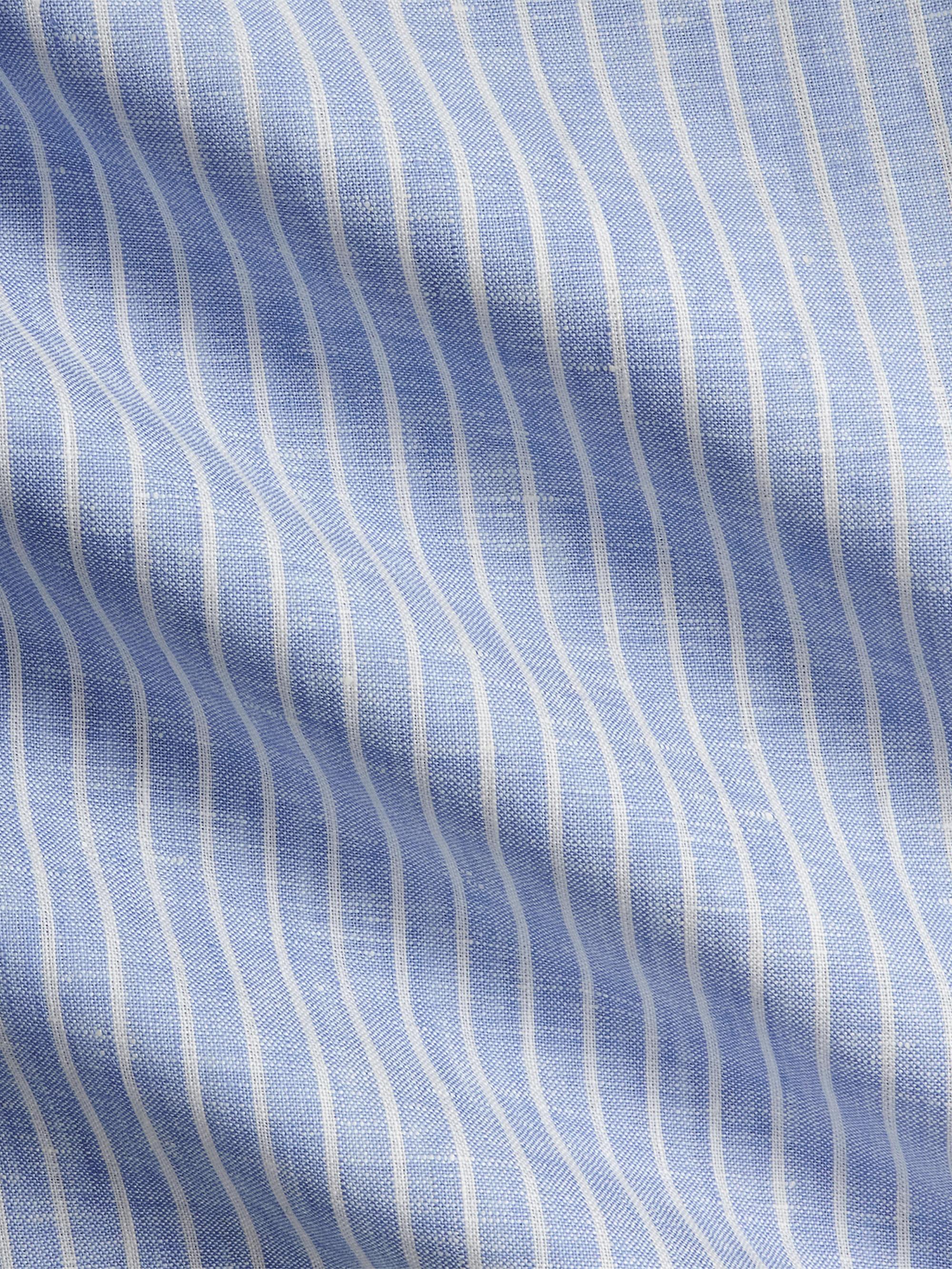 Ralph Lauren Purple Label Striped Linen Shirt | Saks Fifth Avenue