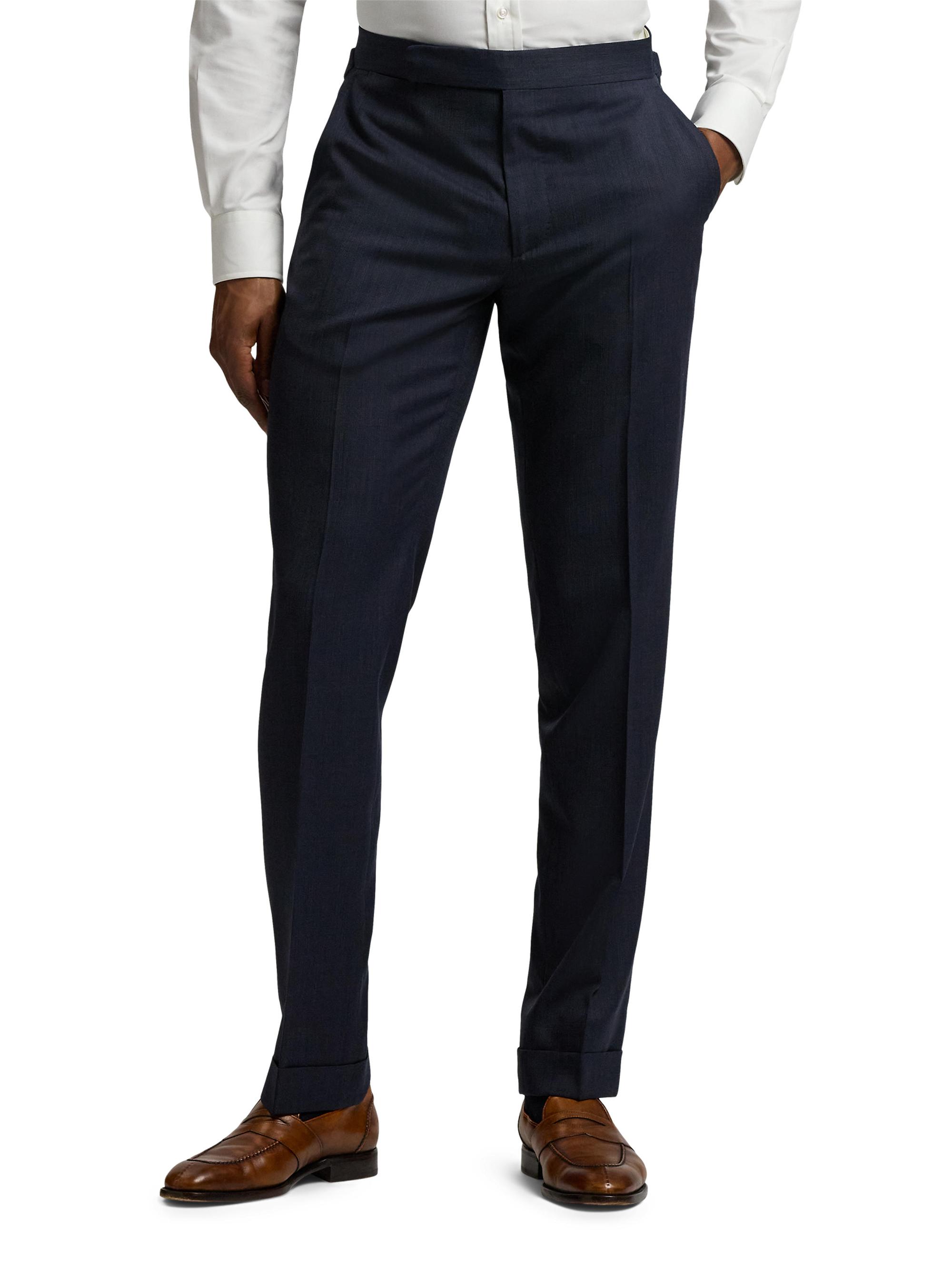 Ralph Lauren Purple Label Kent Tailored Pin Dot Suit | Saks Fifth