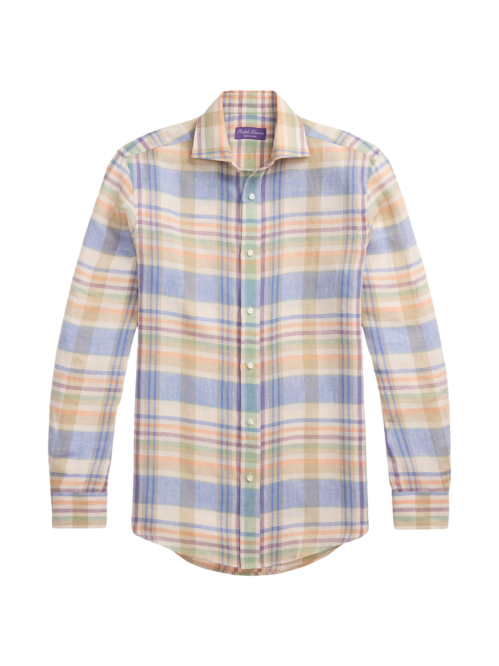 Ralph Lauren Purple Label Langley Linen Sport Shirt | Saks Fifth