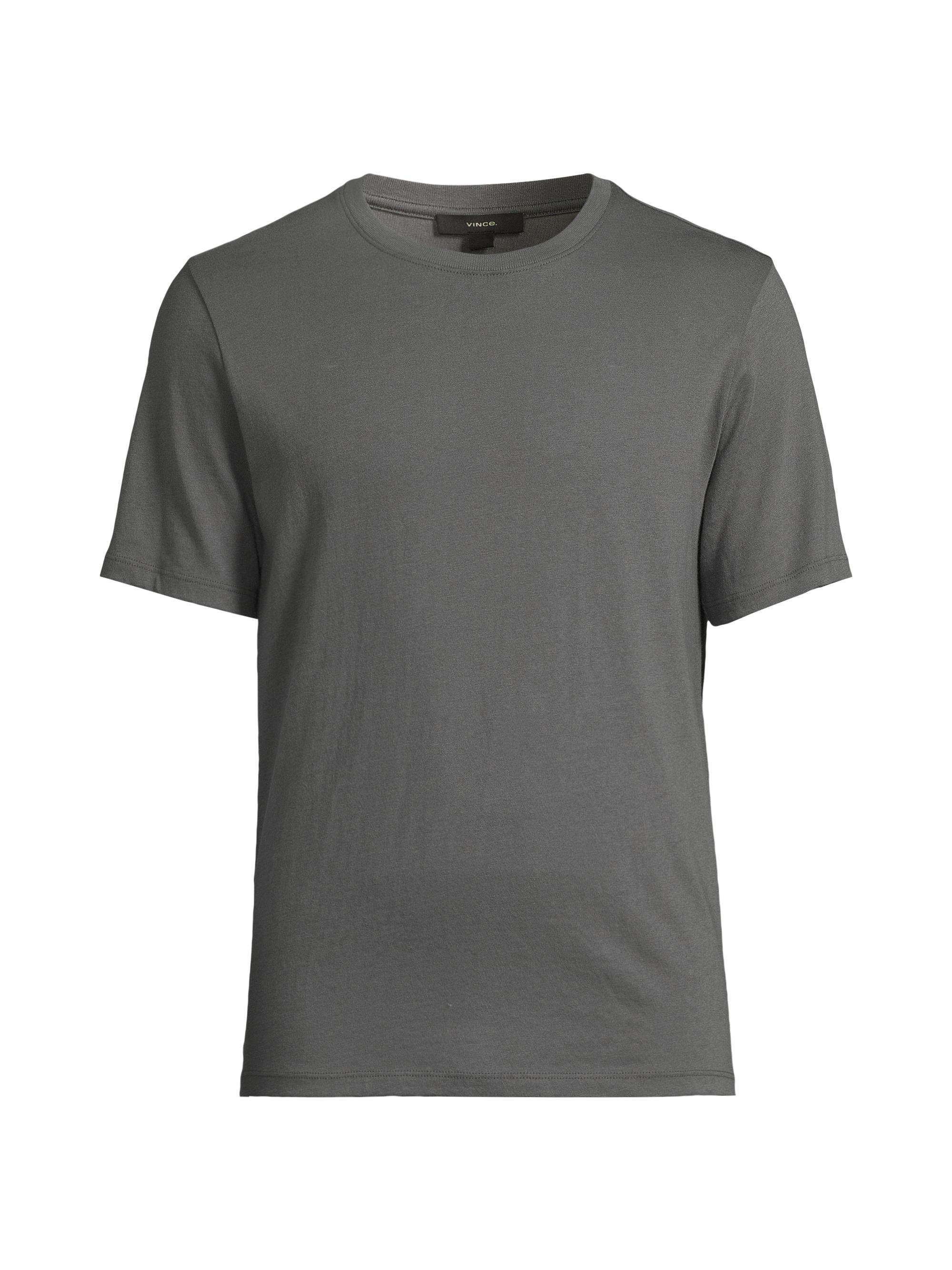 Vince Men's Loose Knit Cotton Crewneck T-Shirt - Liberty