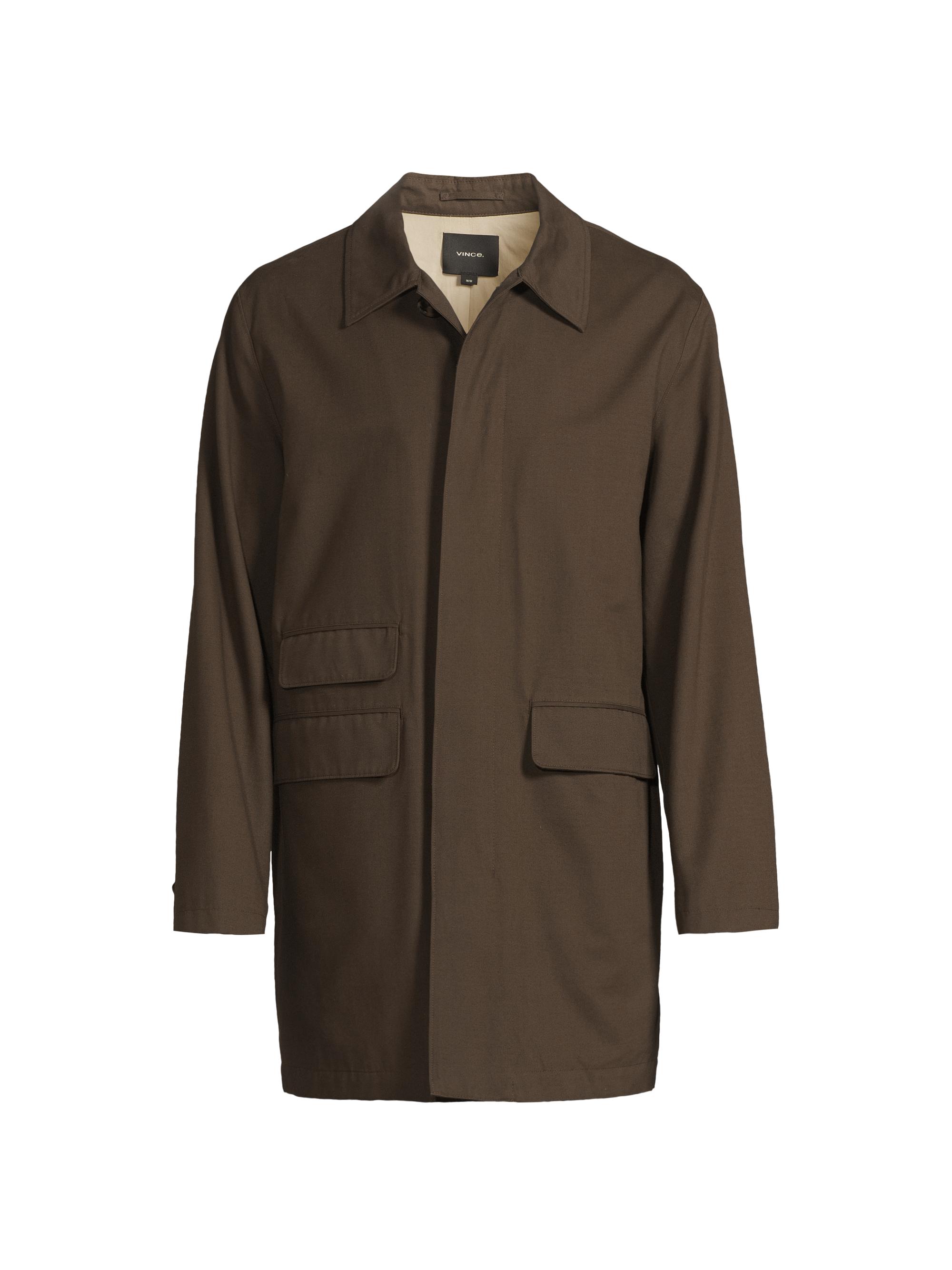 Vince Men's Lightweight Cotton Car Coat - Downtown
