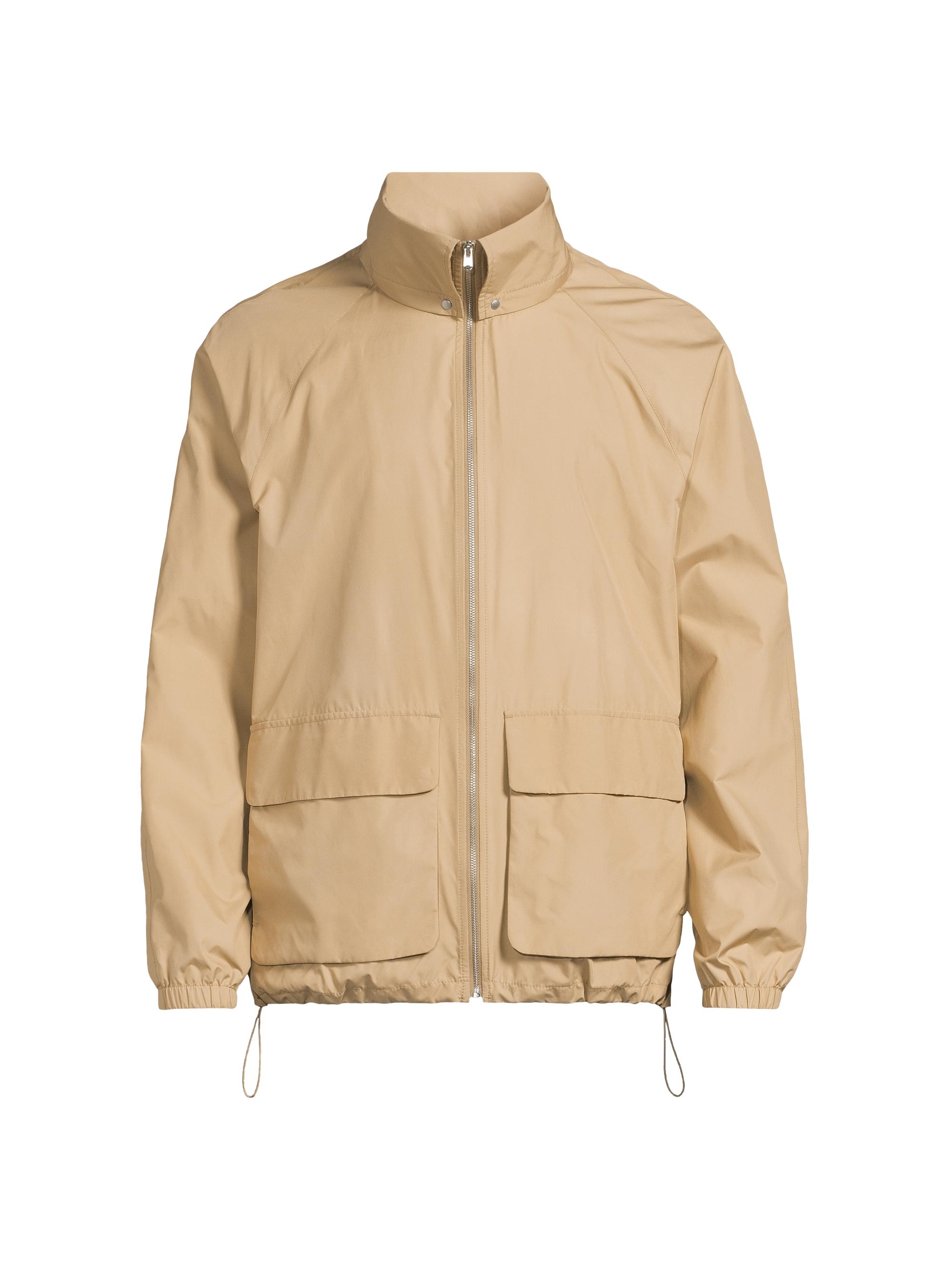 Vince Men's Hooded Windbreaker Jacket - Light Canyon